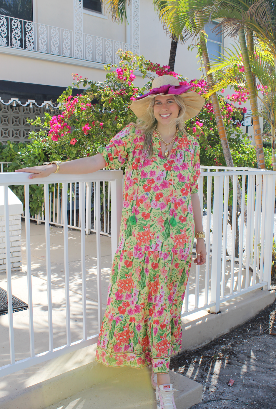 Evie Dress | Orchid | Yellow image 0