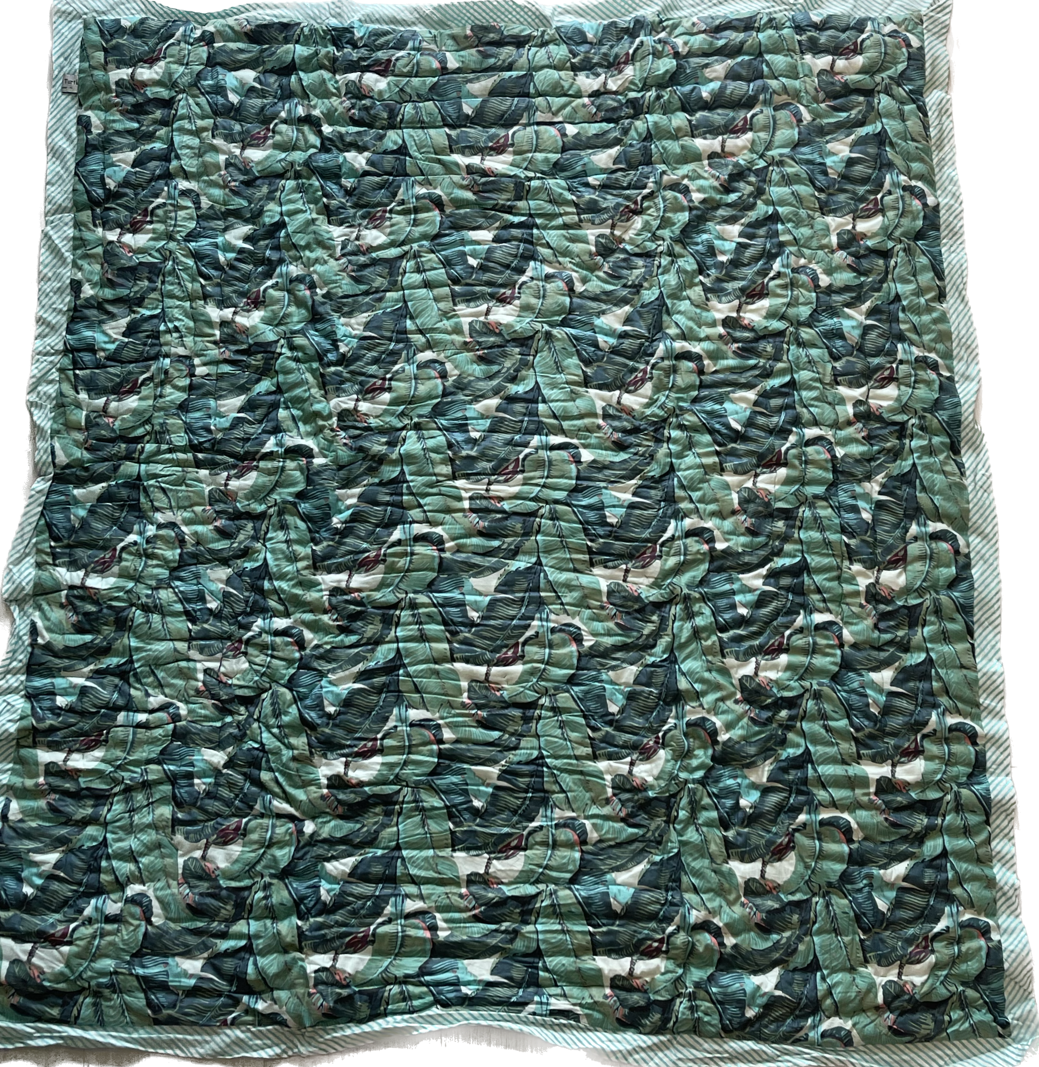 Baby Quilt | Palm Print image 1