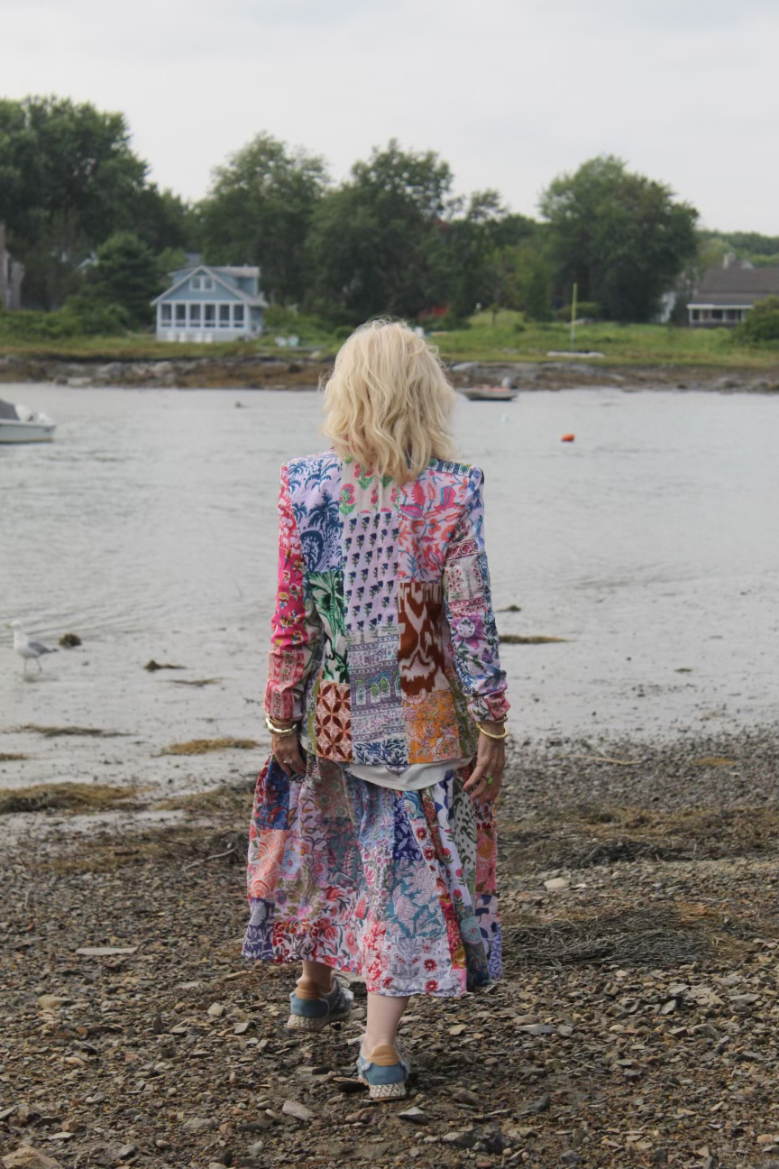 Patchwork Blazer | Multi image 2