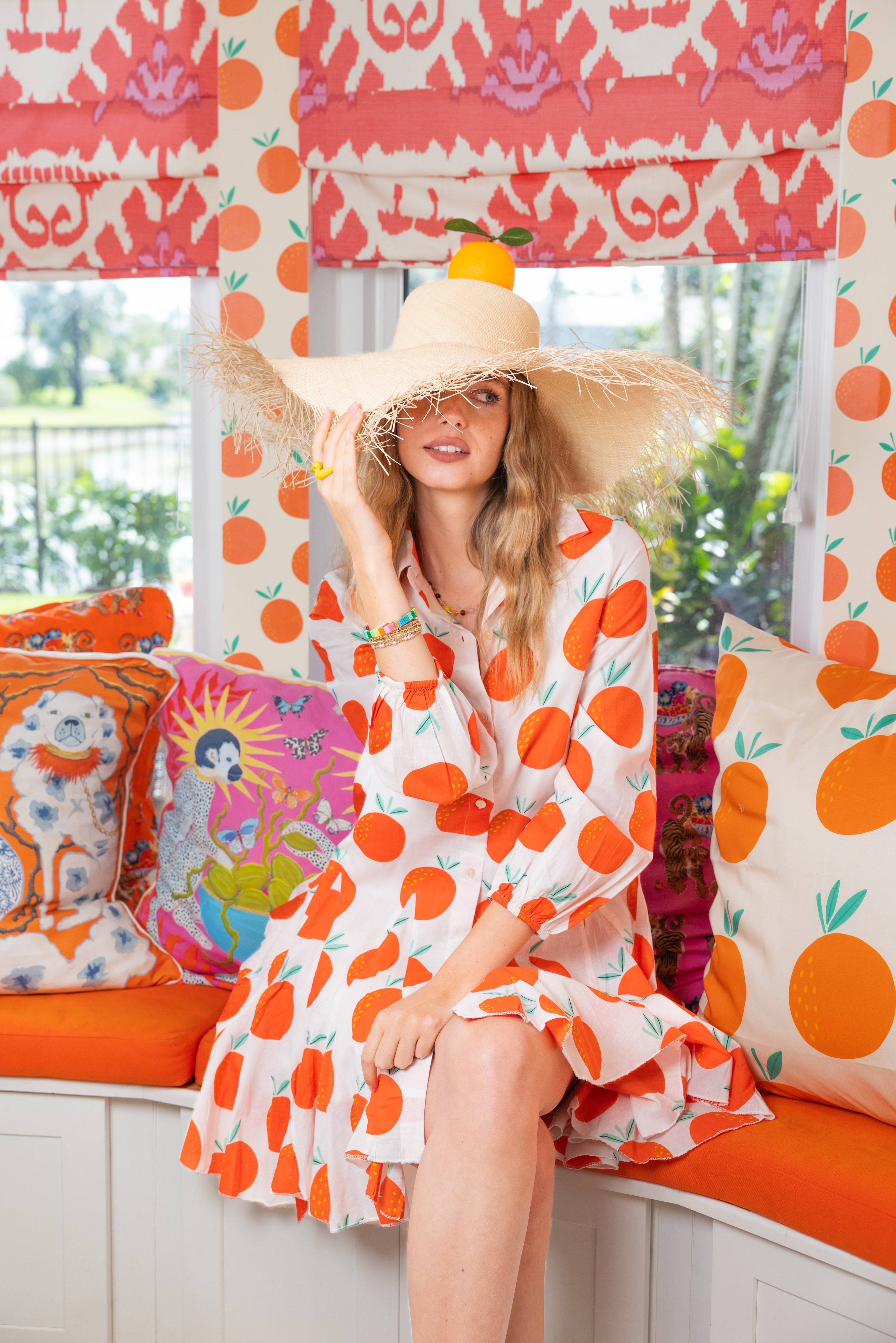 Ivy Dress | Oranges