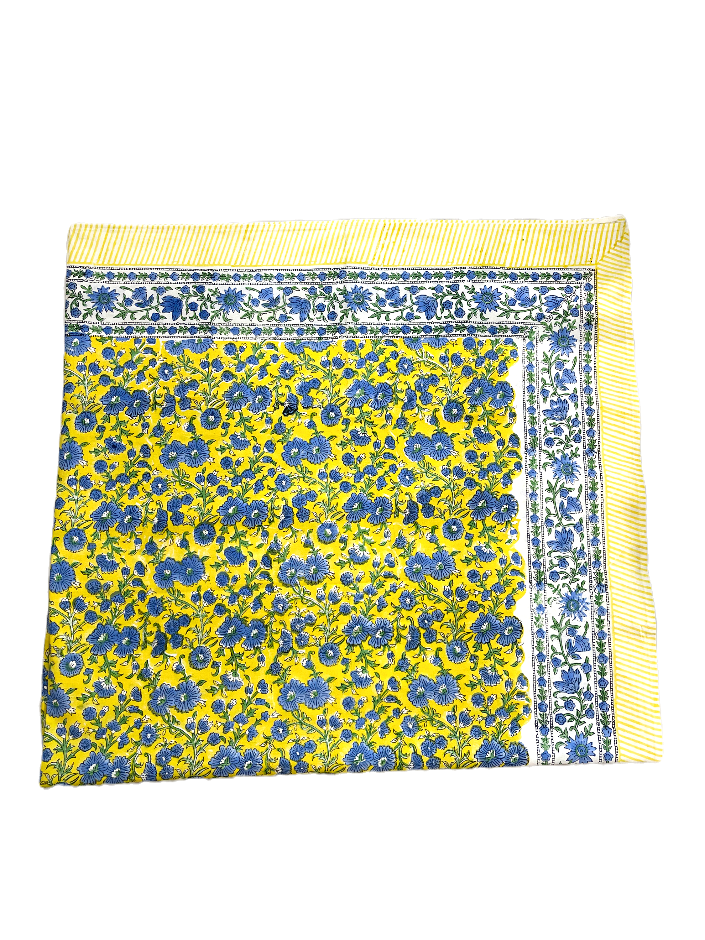 Tablecloth | Floral | Peri/Yellow | Assorted Sizes image 1