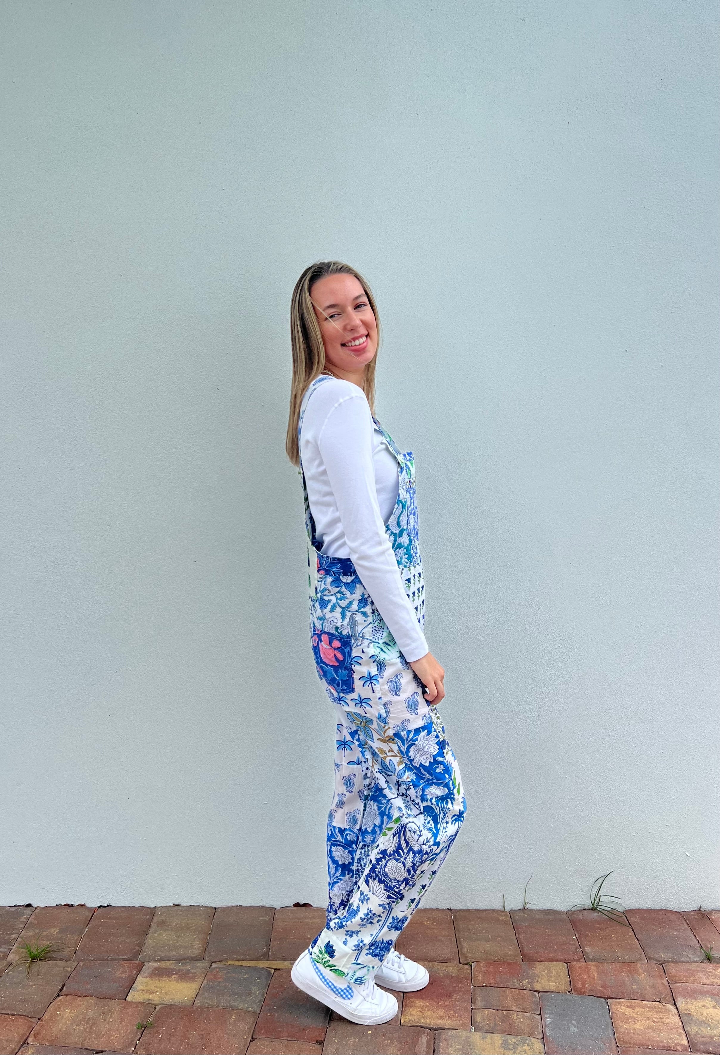 Overalls | Patchwork | Blue image 3