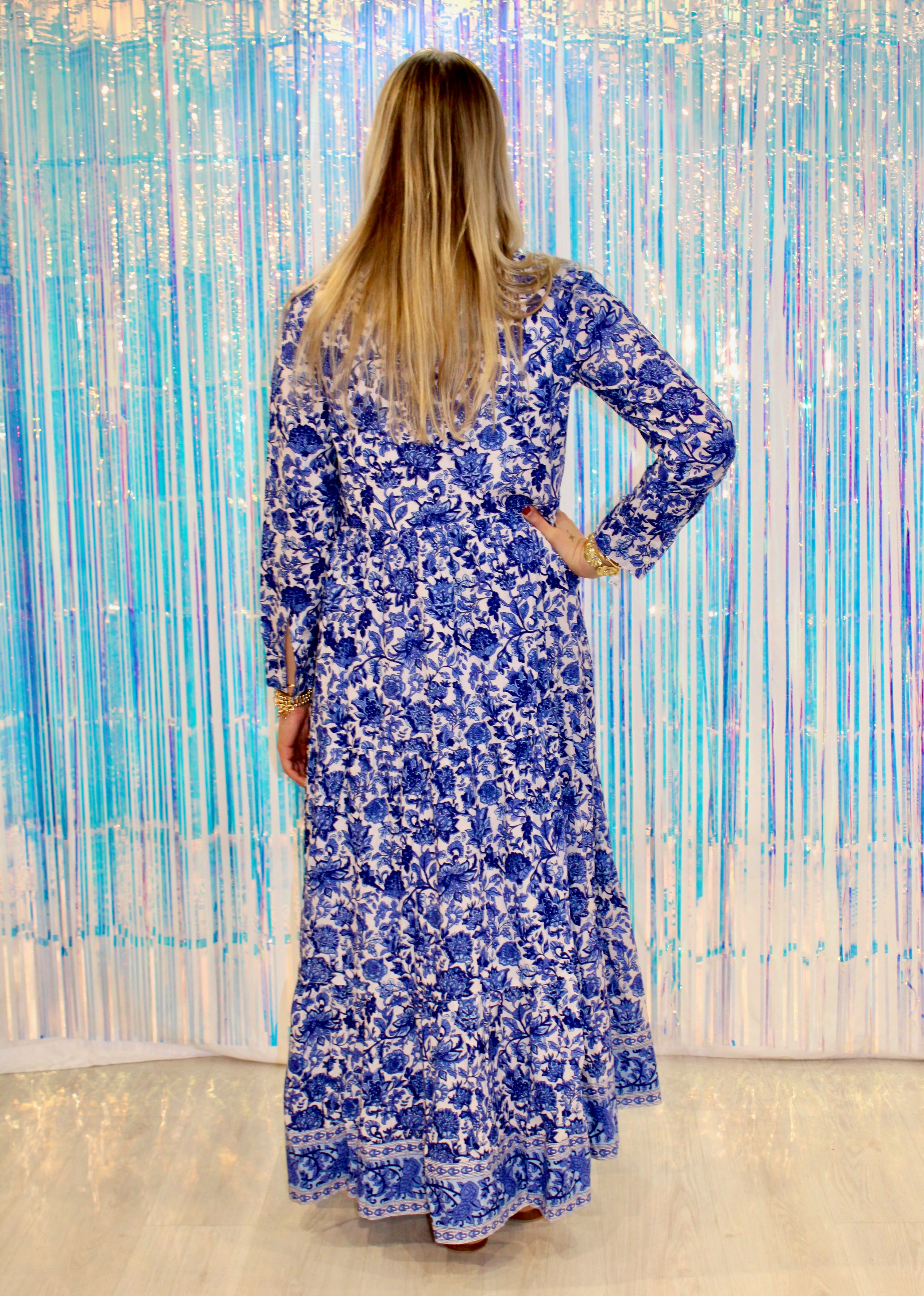 Lulu Dress | Blue Chintz image 2