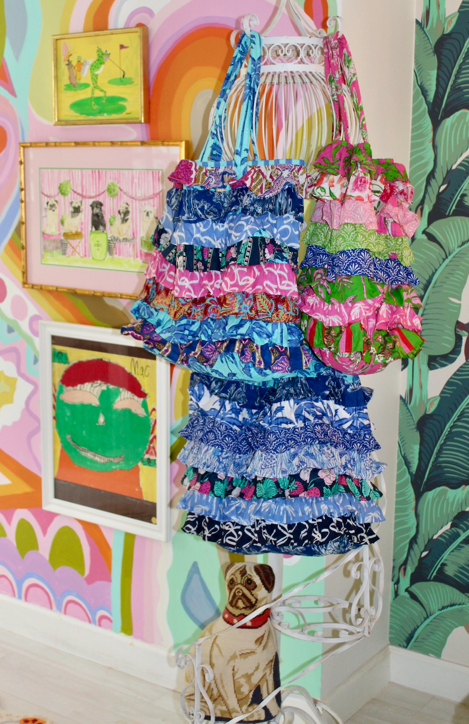 Ruffle Tote | Multi image 1