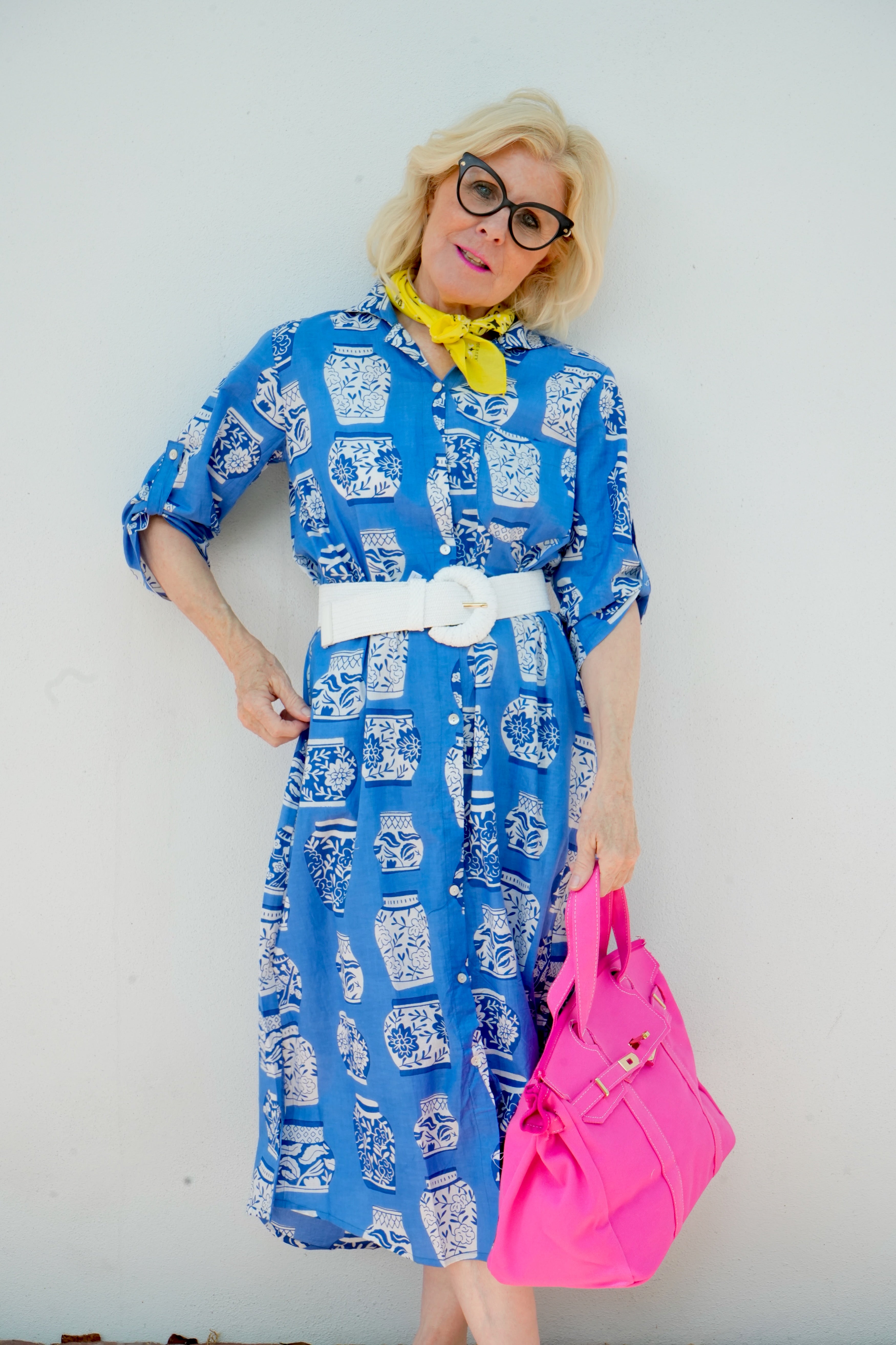 Vacay Dress | Ginger Jar | Blue