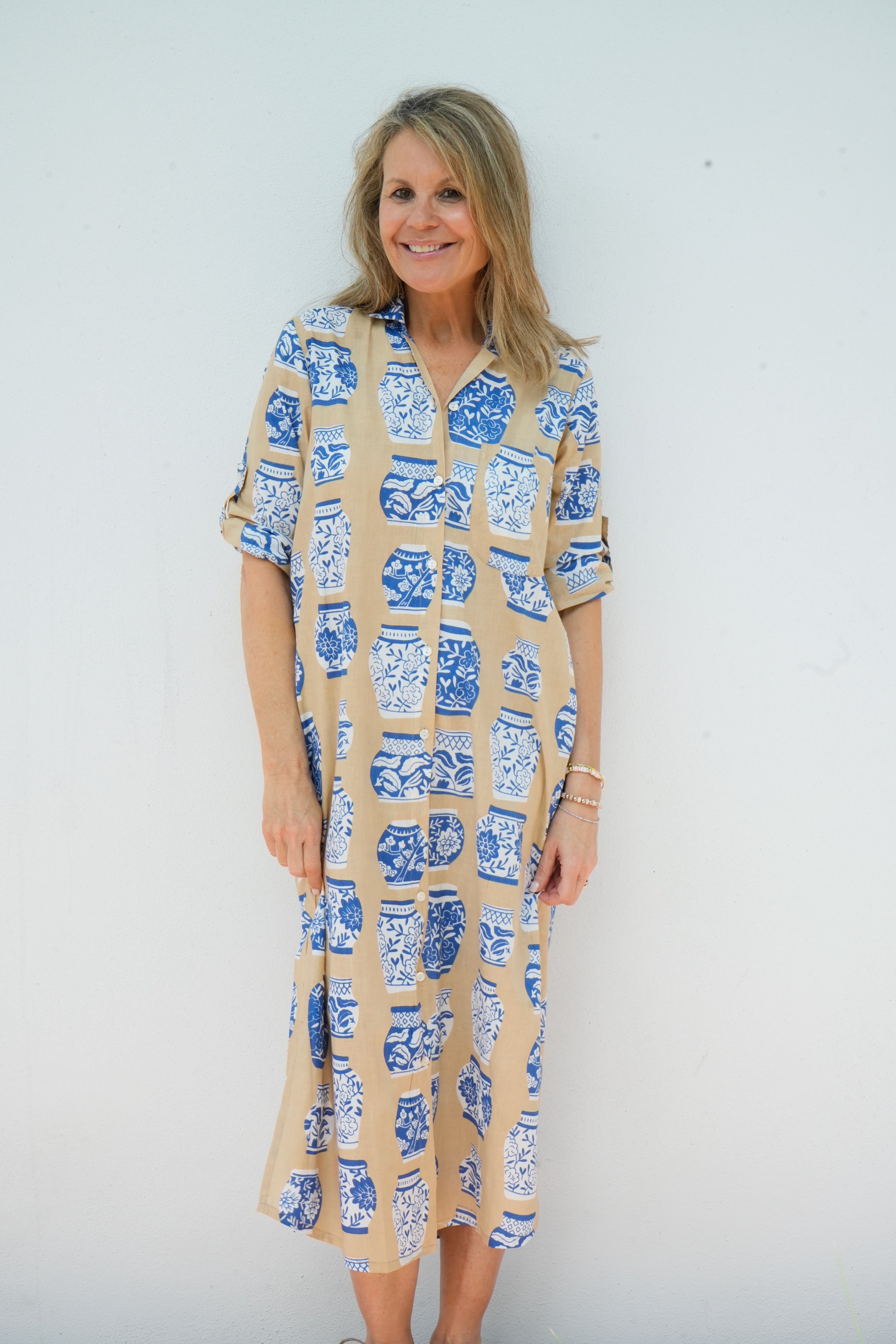 Vacay Dress | Ginger Jar | Tan