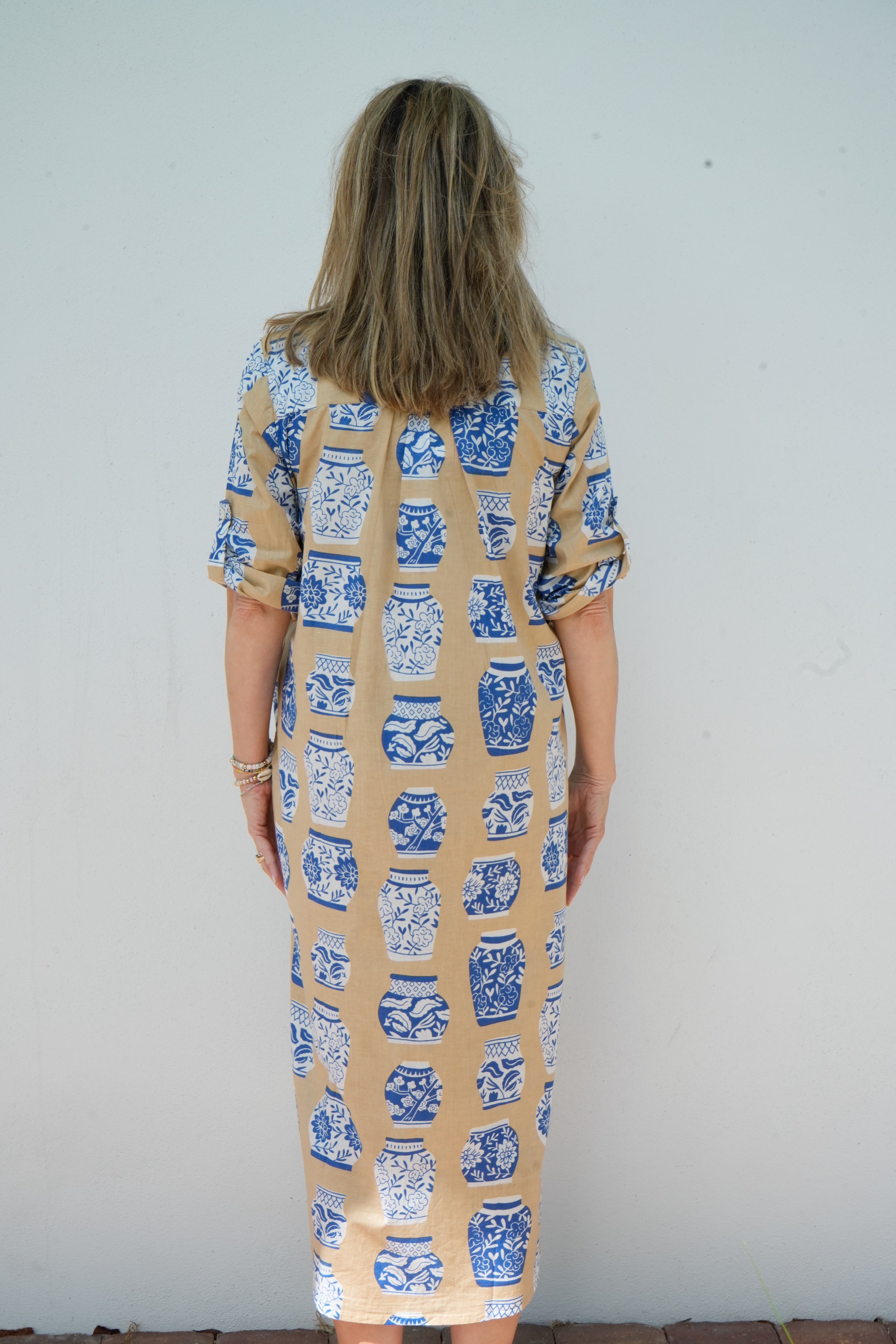 Vacay Dress | Ginger Jar | Tan