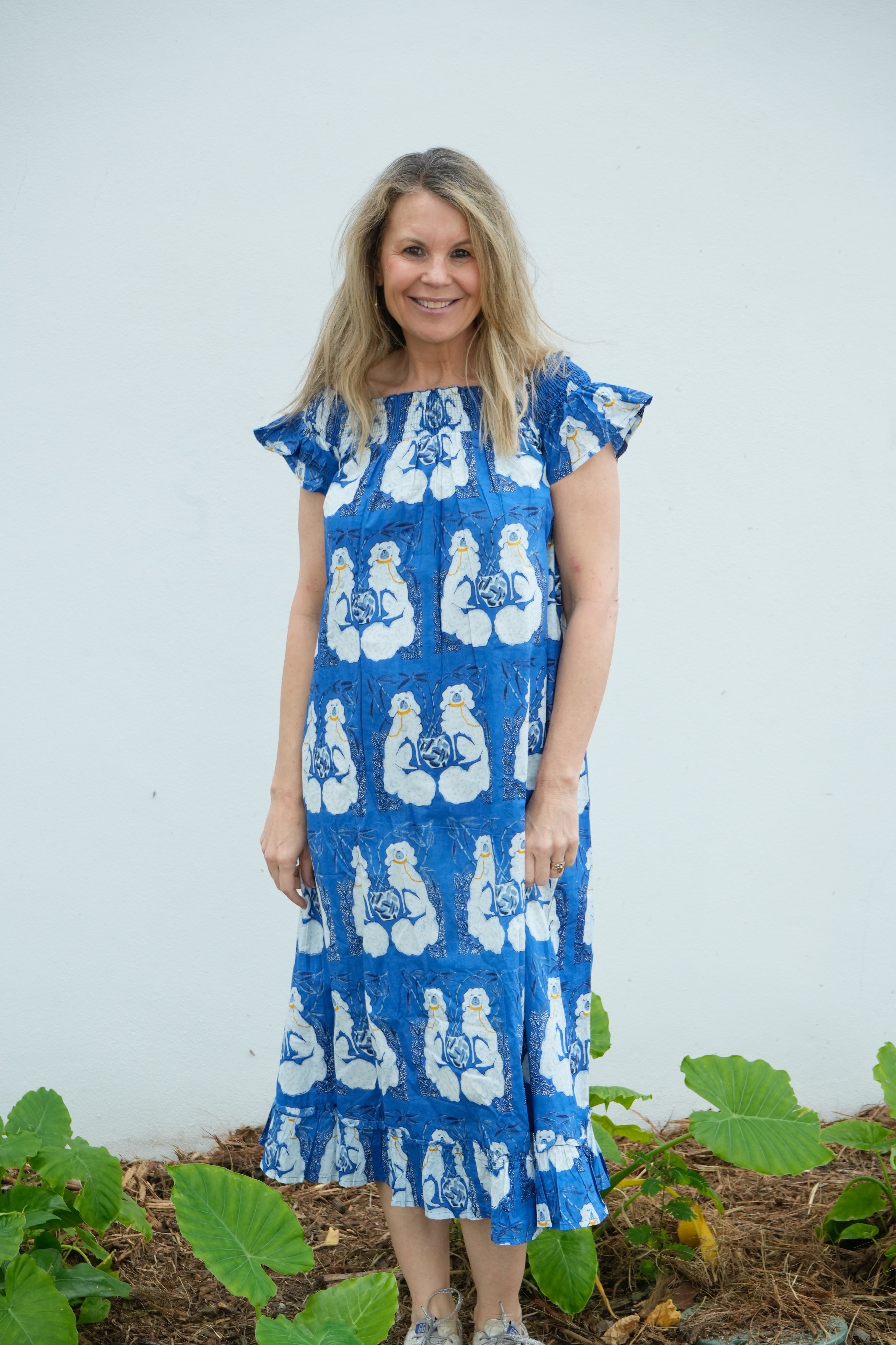 Winnie Dress | Staffy | Blue