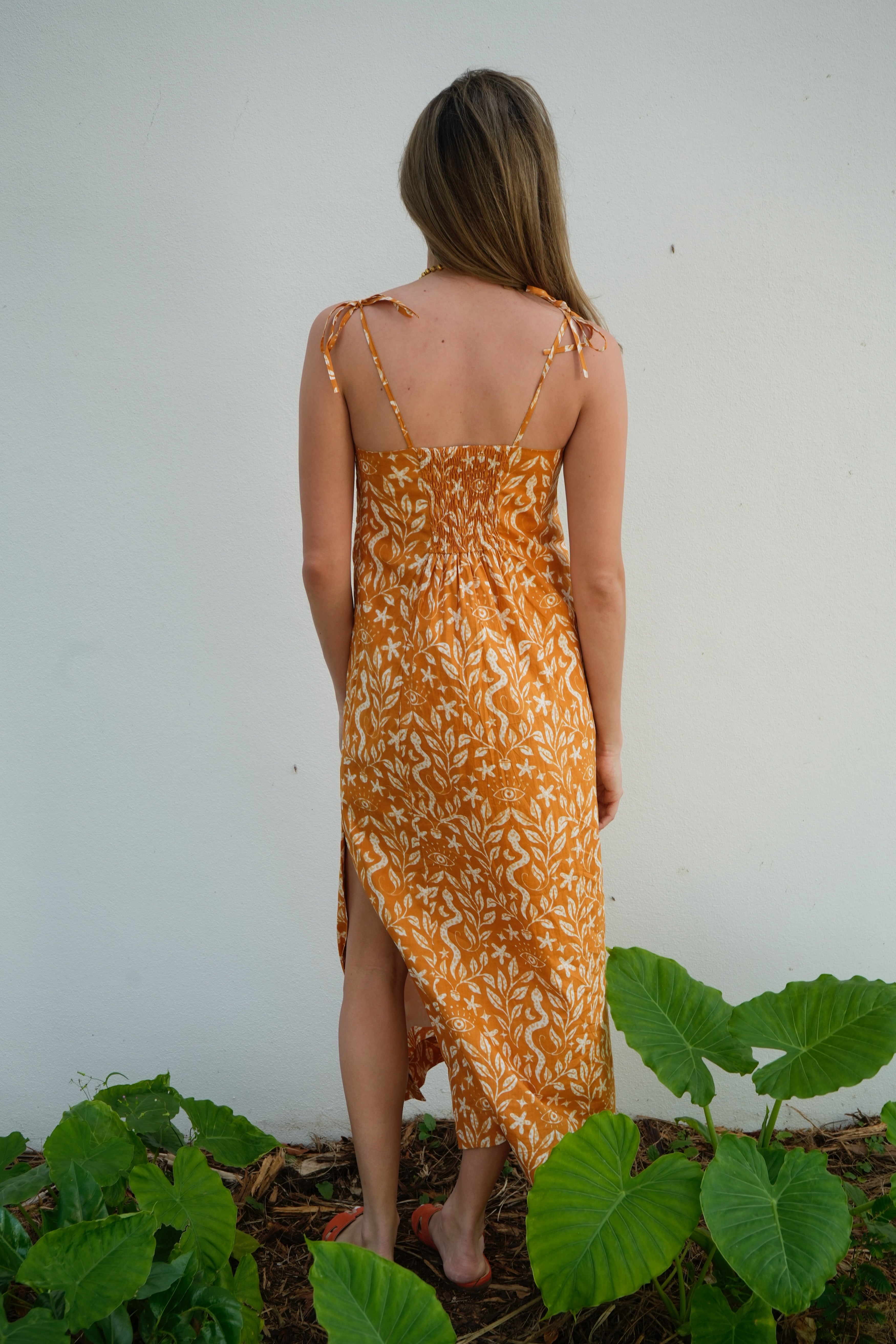 Trixie Dress | Moon Magic | Mustard