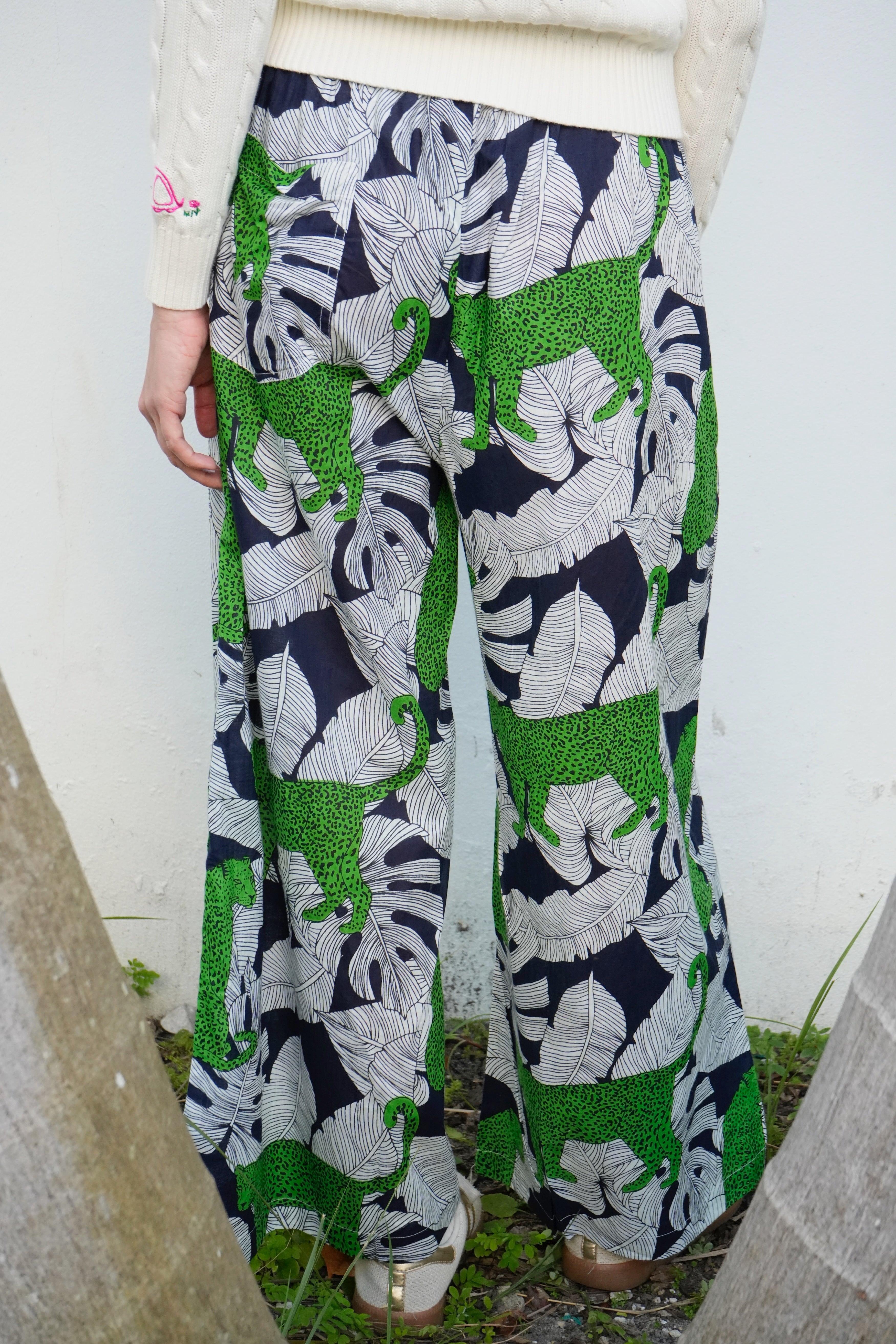 Delray Pant | Jungle Jag | Green/Multi