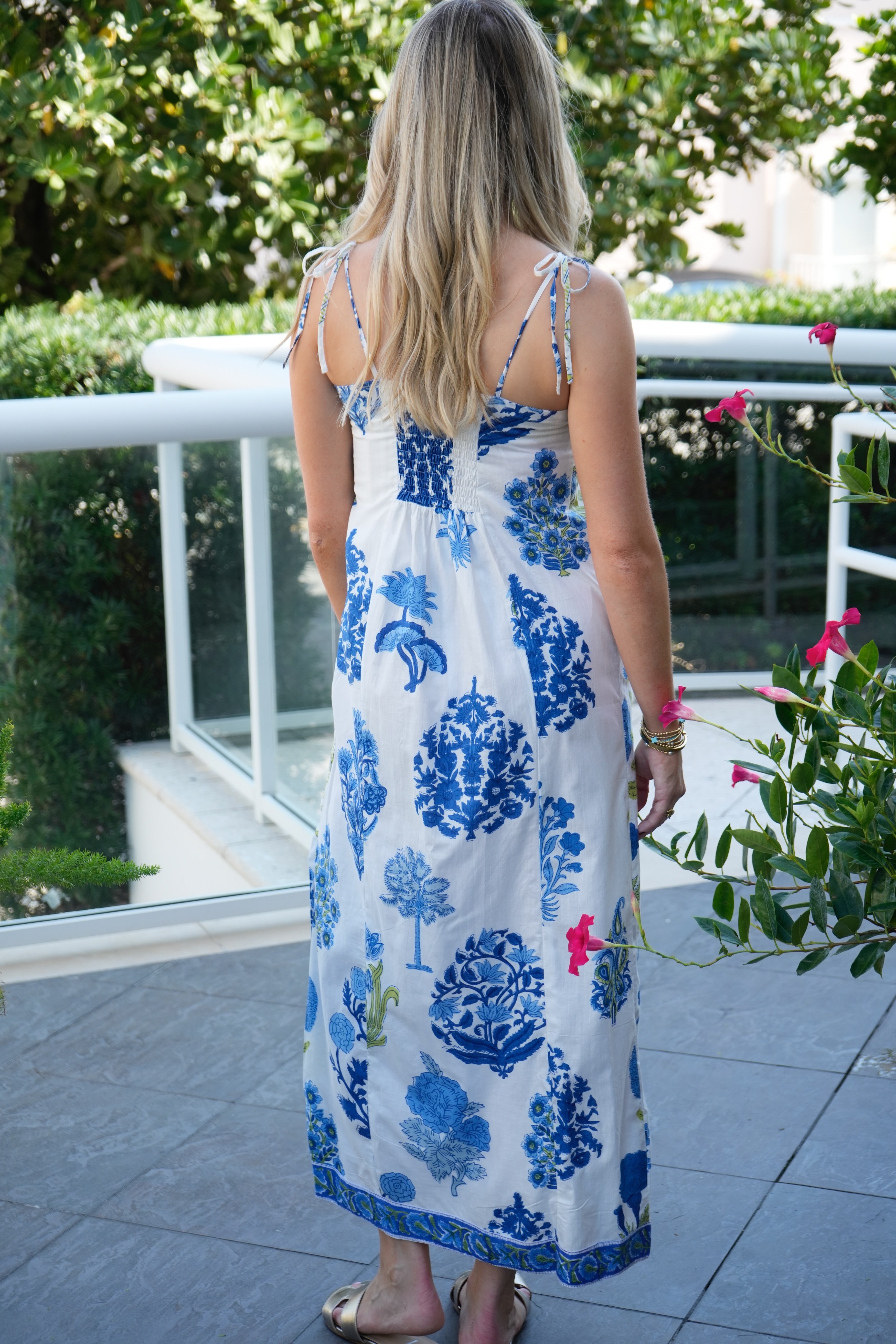 Trixie Dress | Floral Block Print | Various Colors