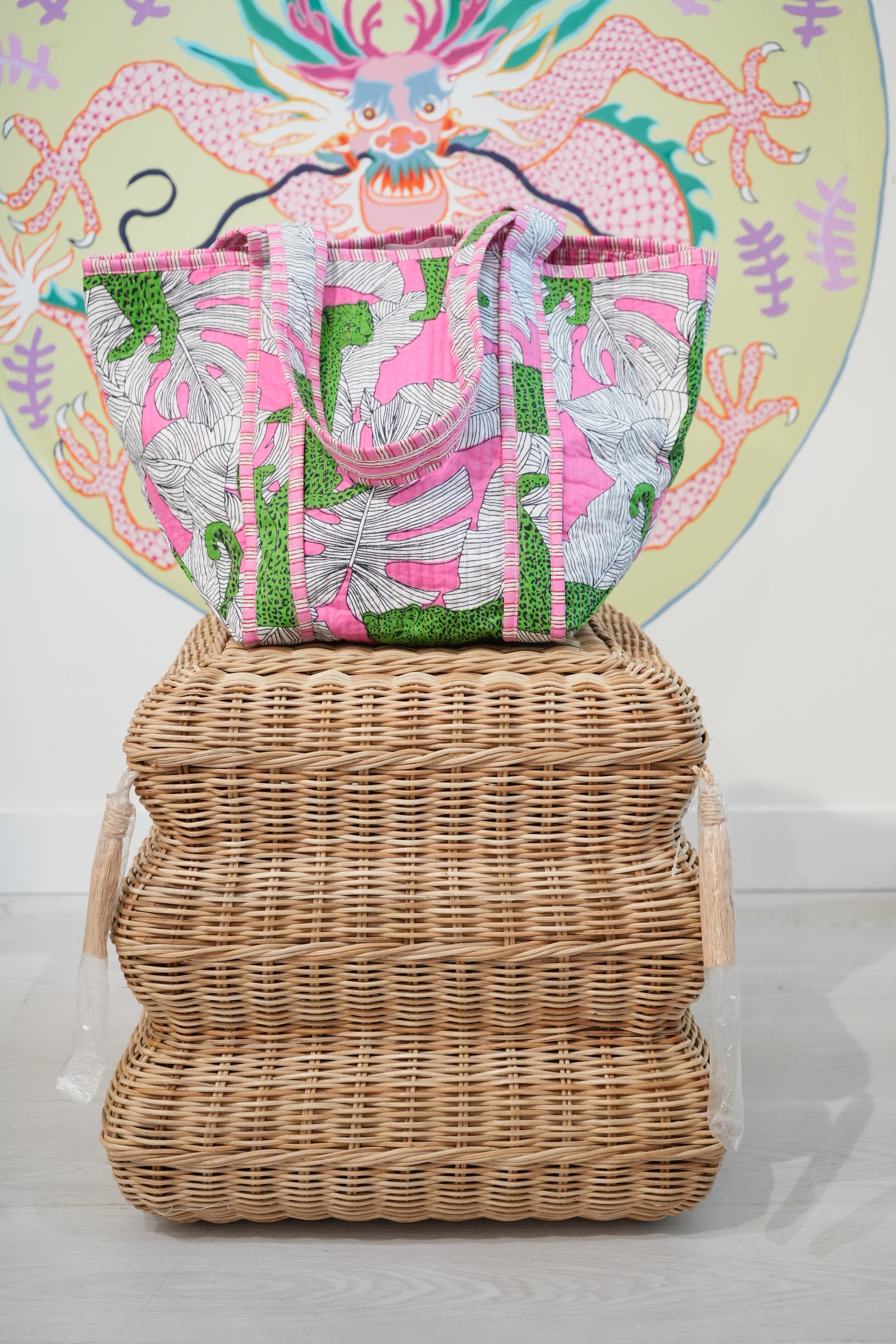 Large Tote | Jungle Jag | Various Colors