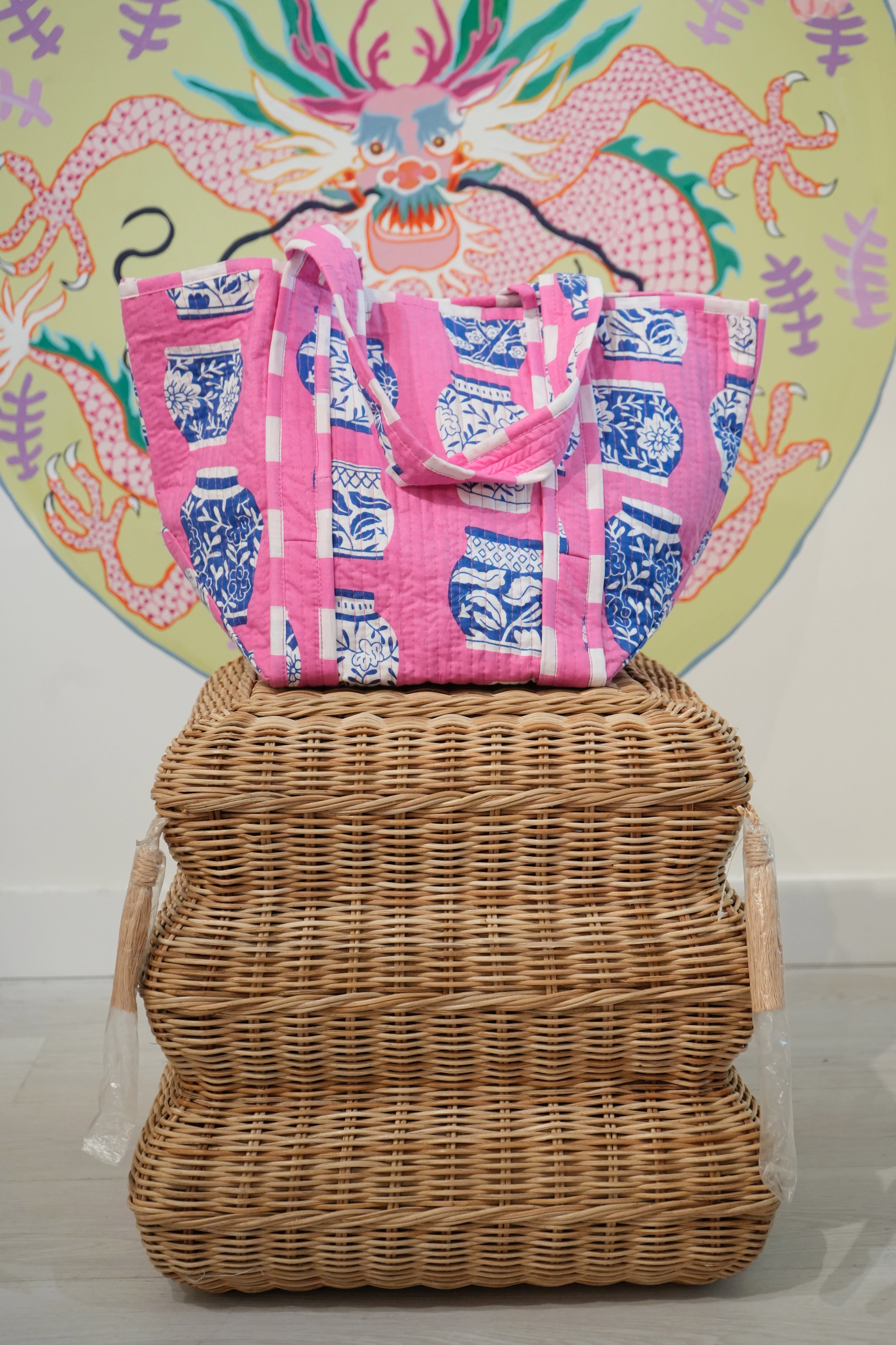 Large Tote | Ginger Jar | Various Colors