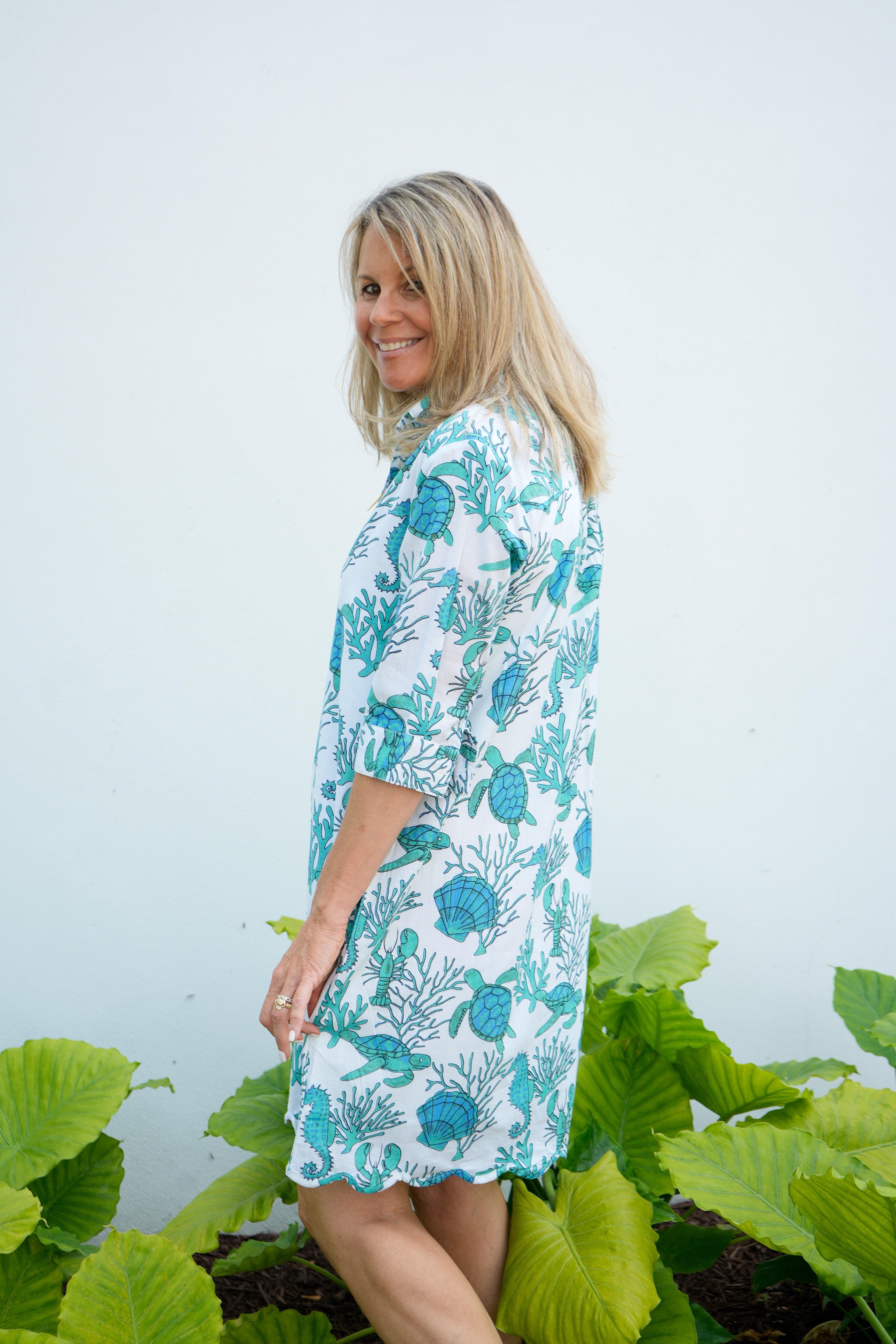 Vestido Delray | Jardinería | Rosa