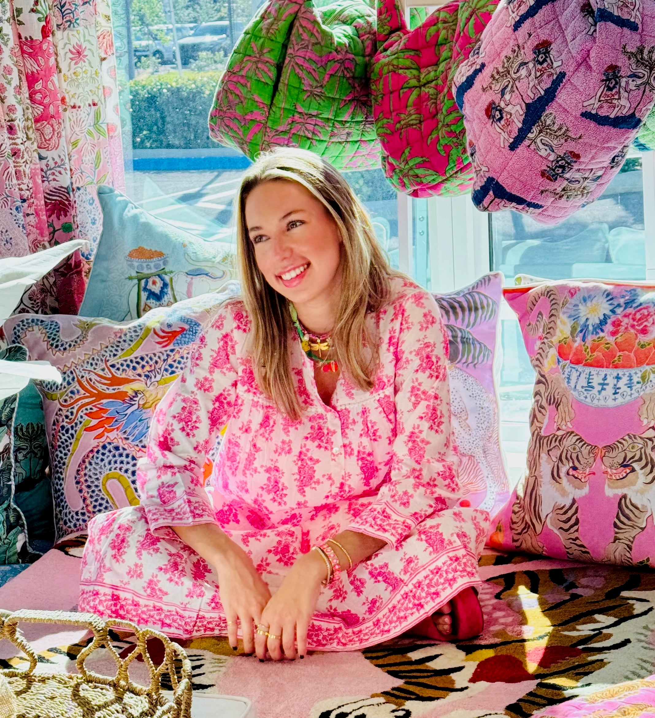 Nightie | English Rose | Pink