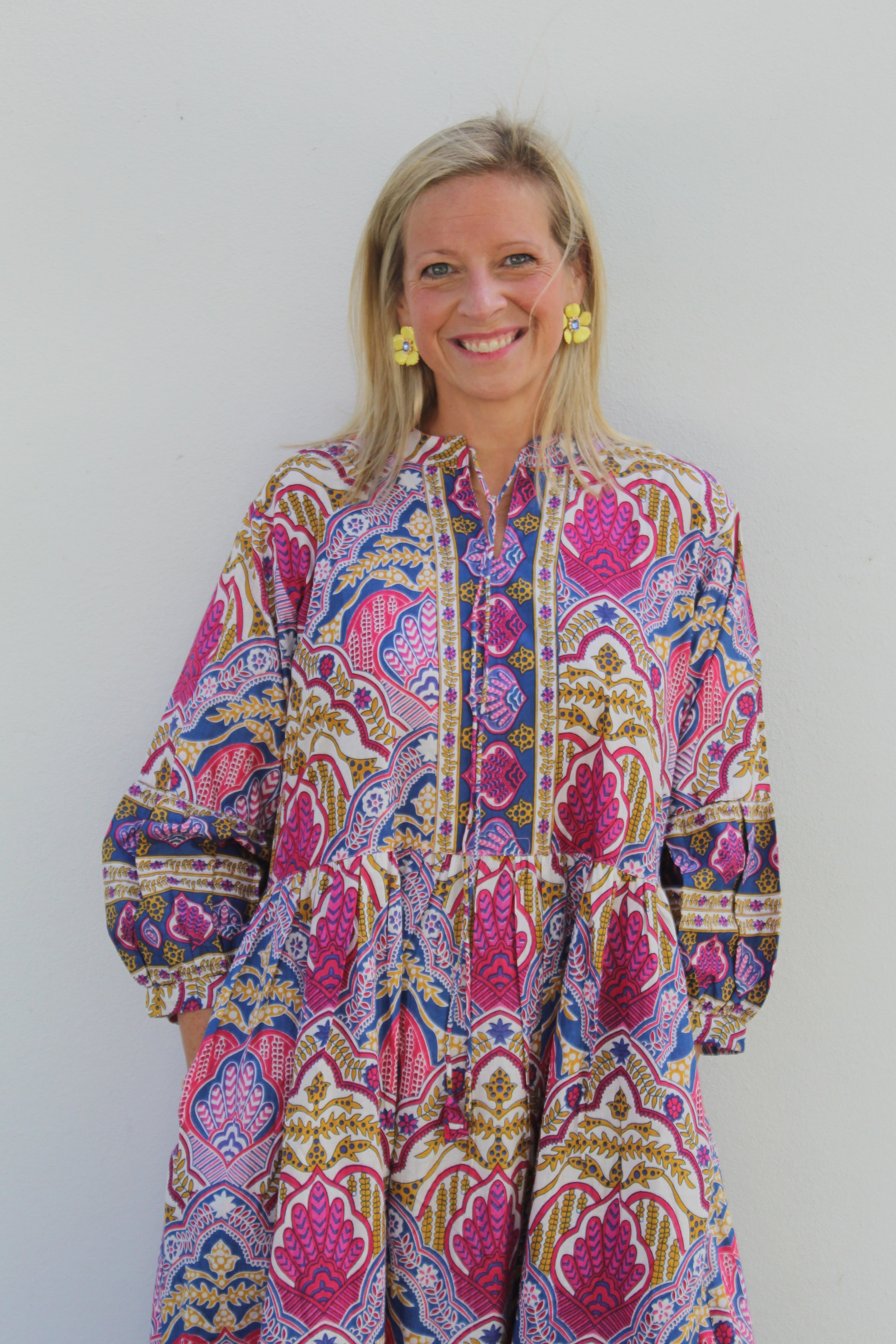 Violet Dress | Boho Medallion | Lavender