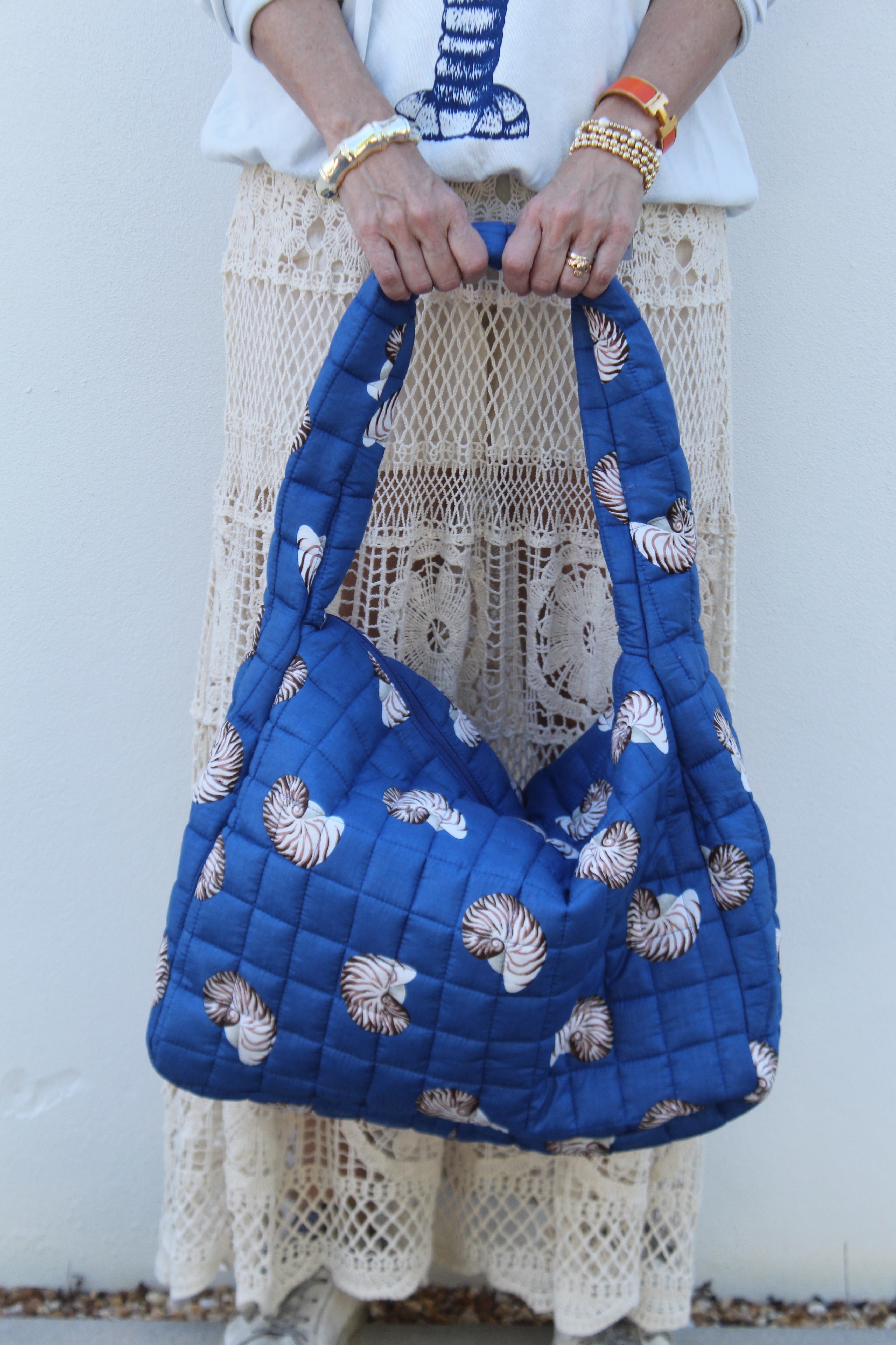 Puffer Tote Bag | Sea Shell | Various Colors