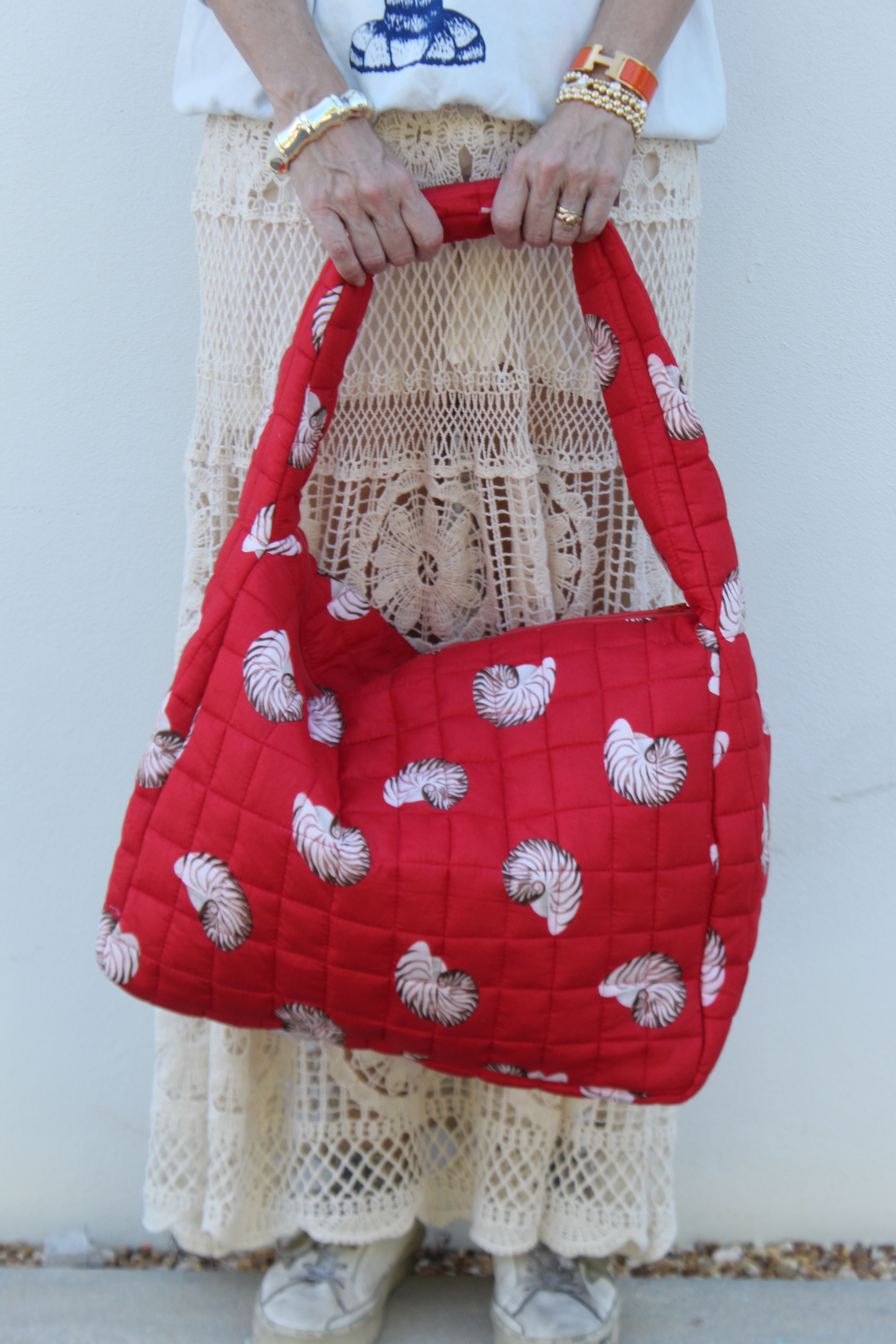 Puffer Tote Bag | Sea Shell | Various Colors