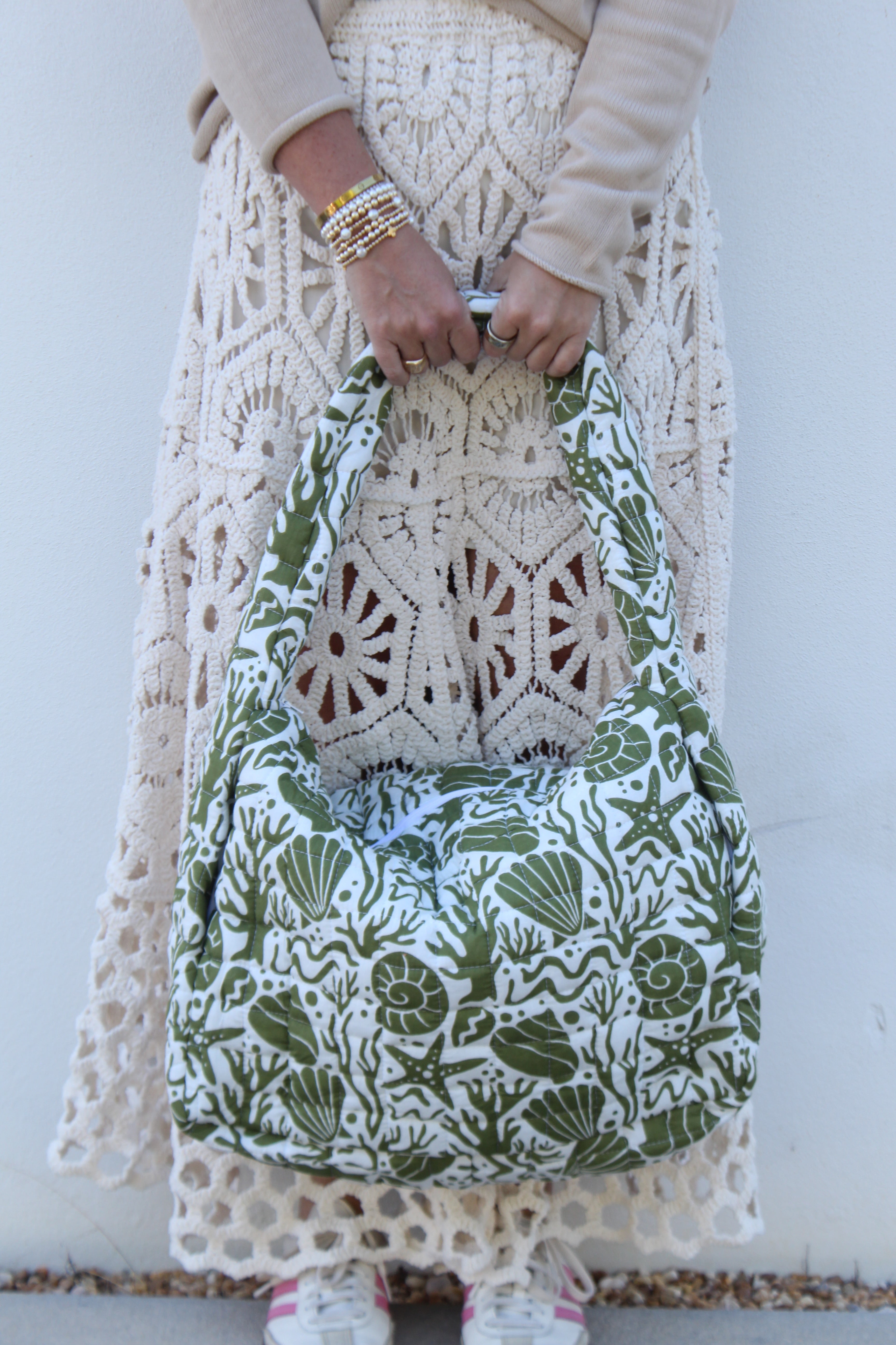 Puffer Tote Bag | Sea Life | Various Colors