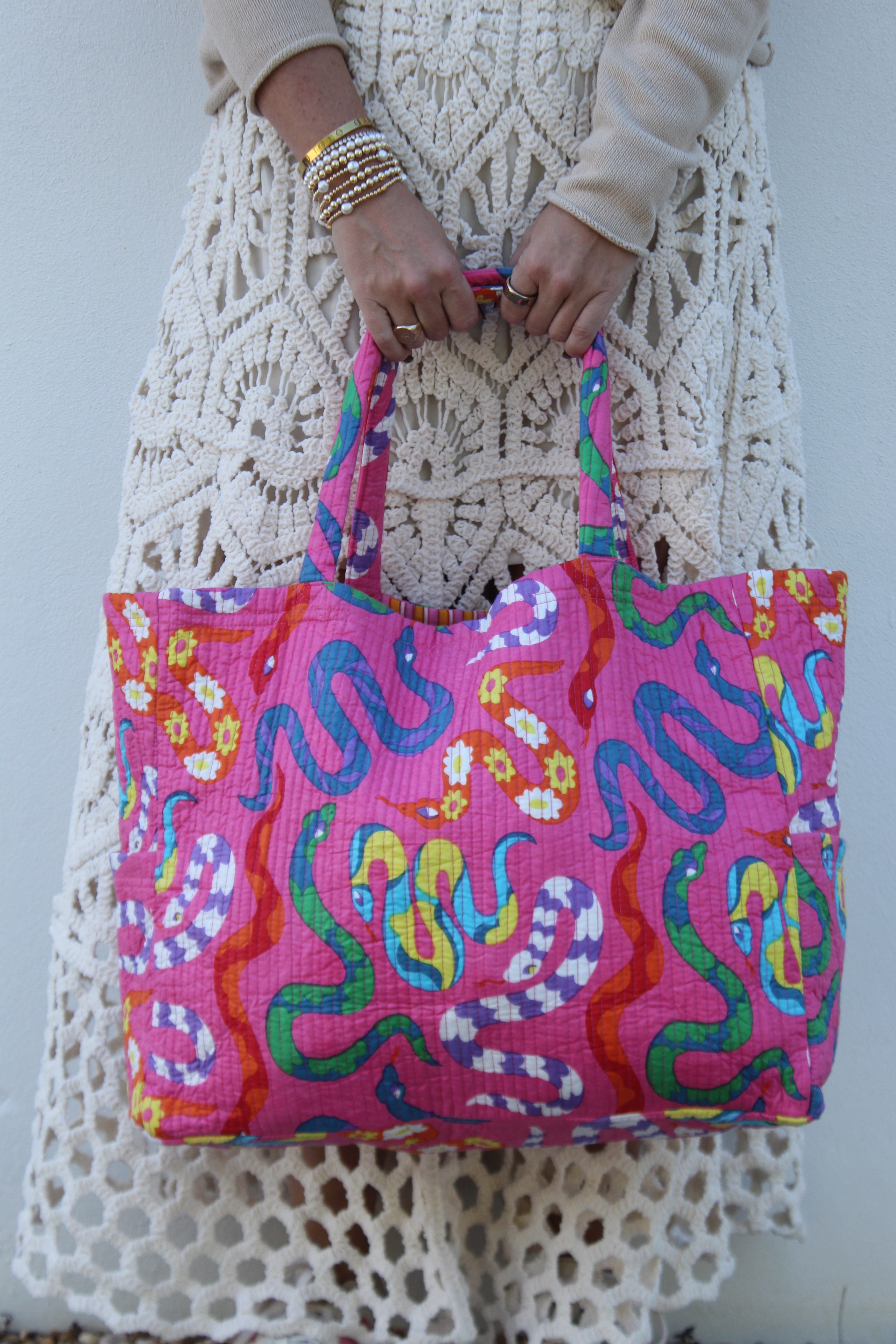 Tote Bag | Party Snakes | Various Colors