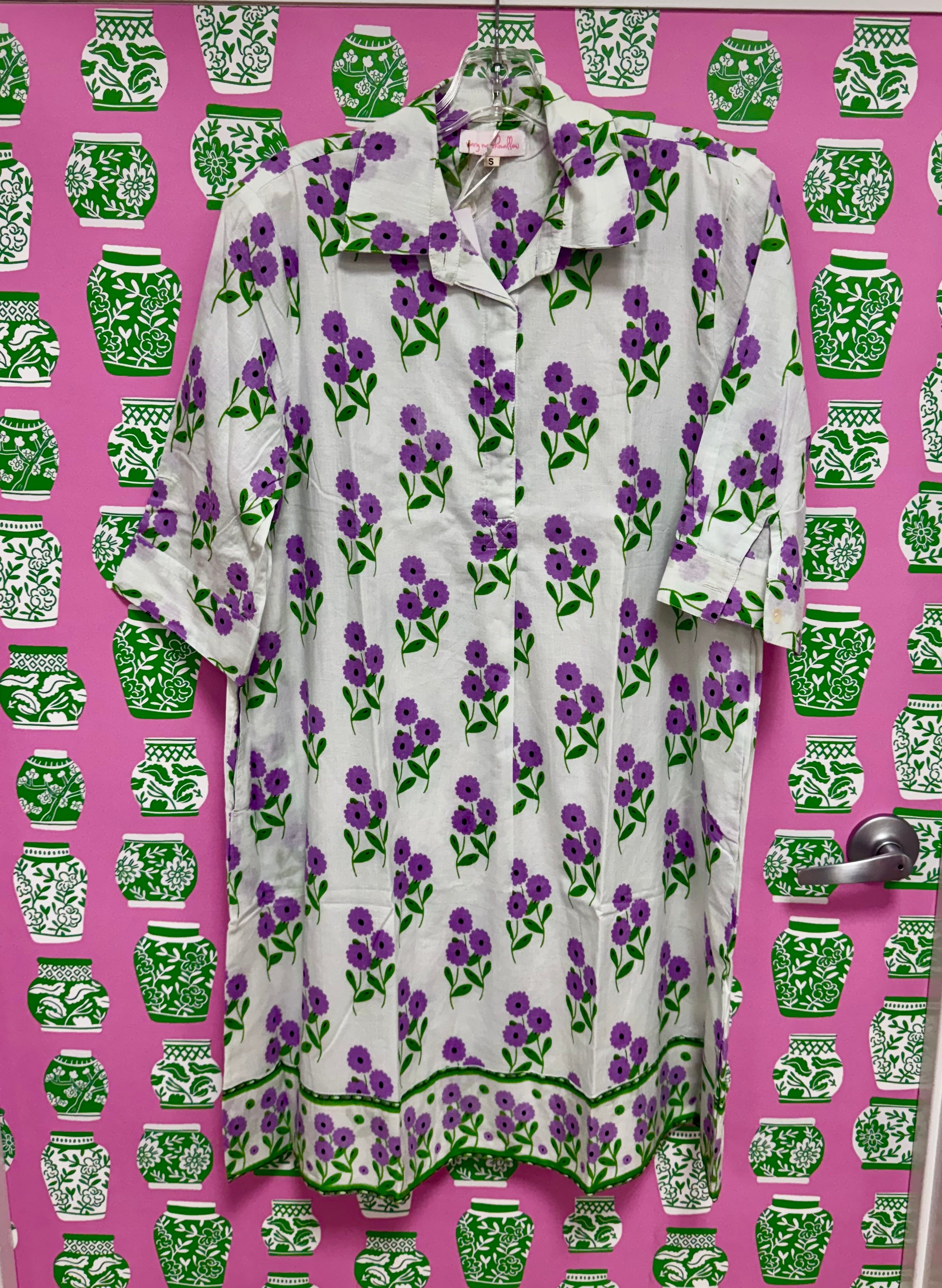 Delray Dress l Daisies | Lavender