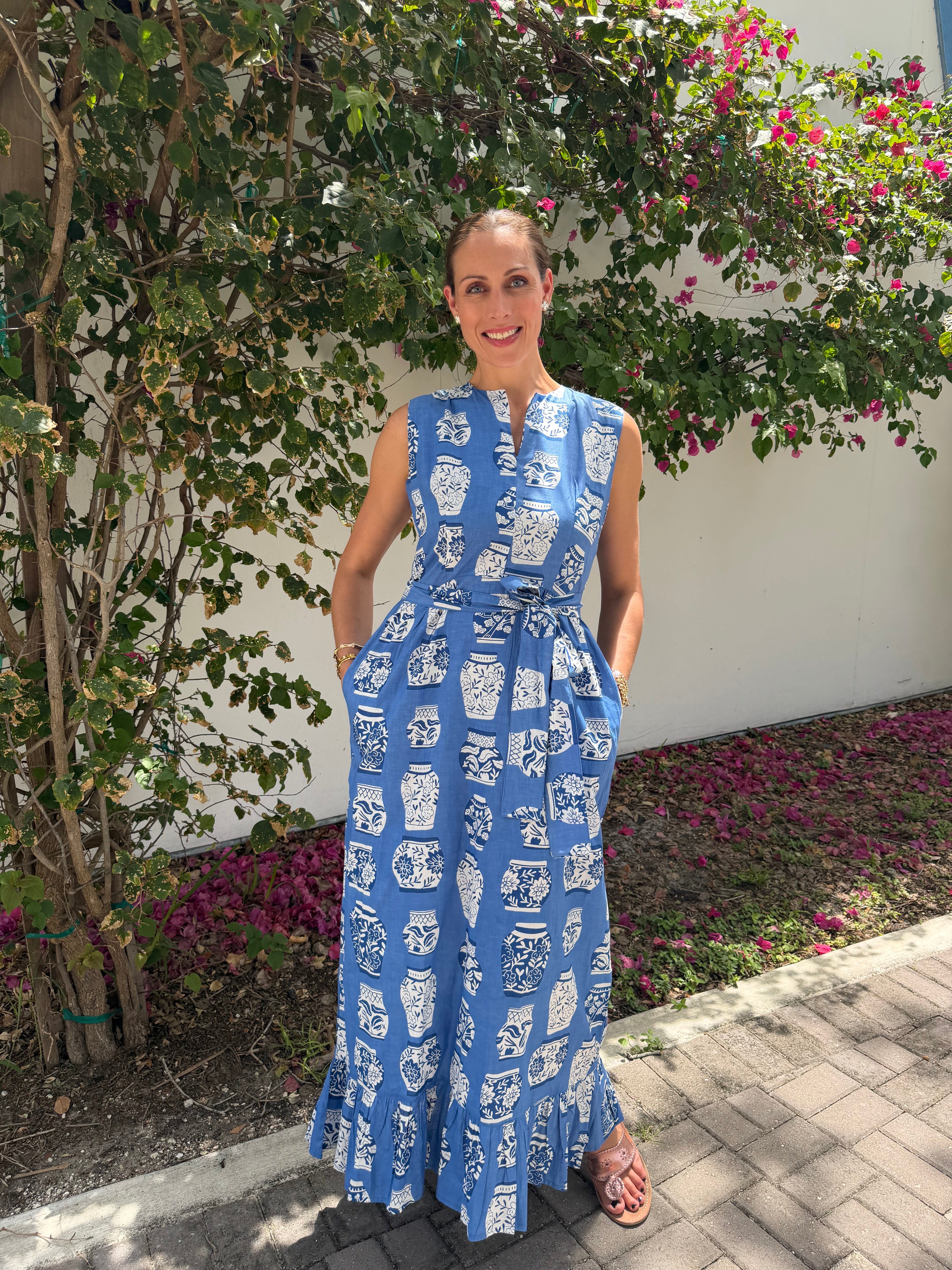 Party Dress | Ginger Jar | Blue