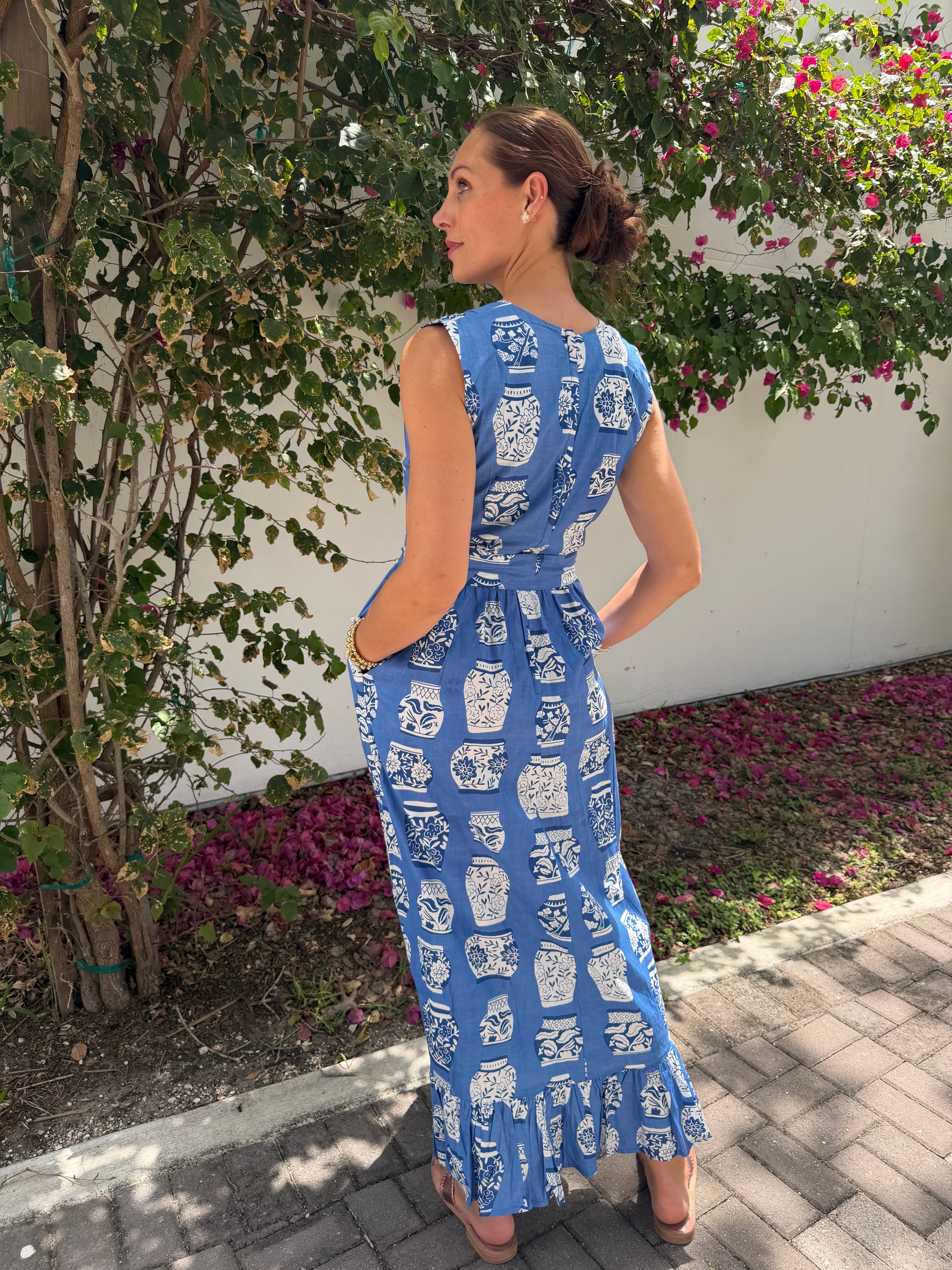 Party Dress | Ginger Jar | Blue