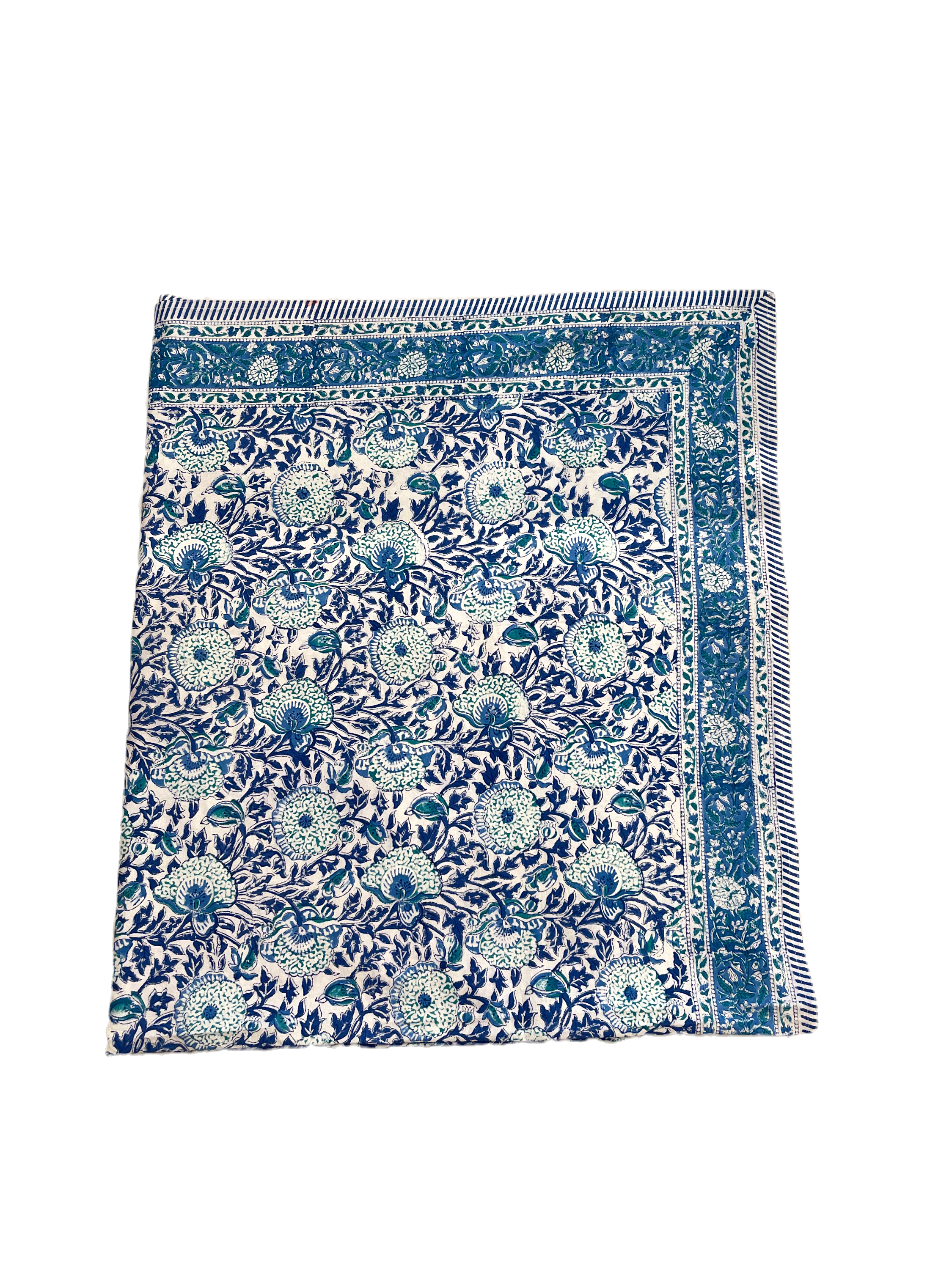 Tablecloth | Lady Slipper | Blue/Aqua | Assorted Sizes image 1