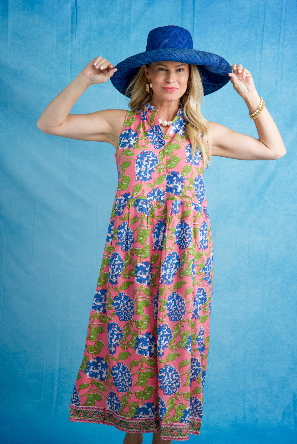Susan Dress | Summer Hydrangea image 0