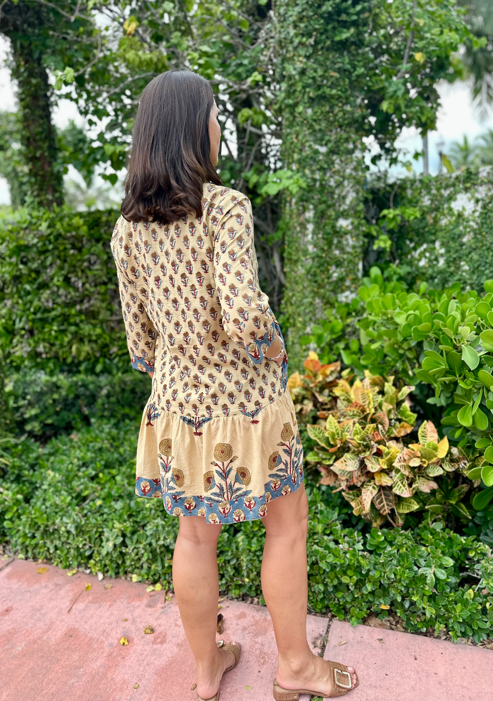 Clare Tiered Dress | Mixed Floral | Fall image 1