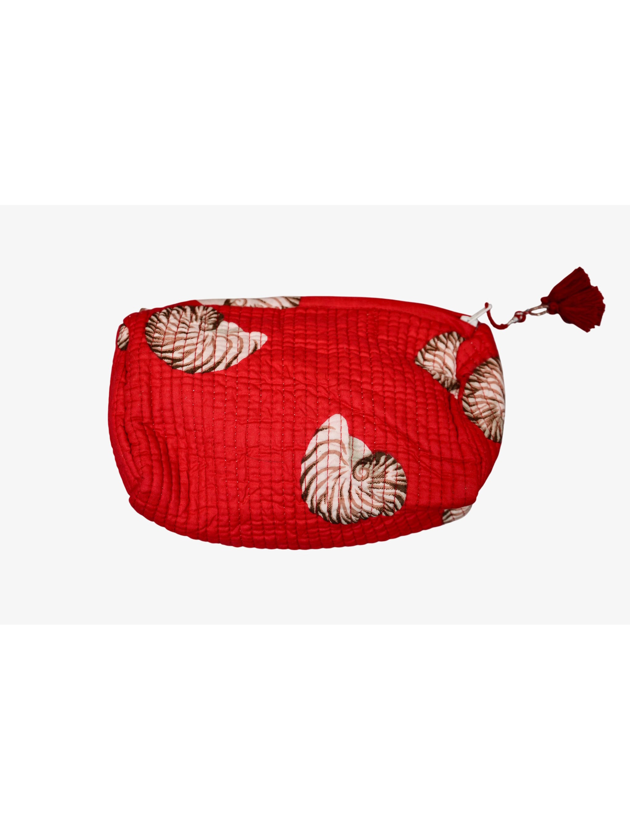 Quilted Cosmetic Bags | Sea Shell | Various Colors