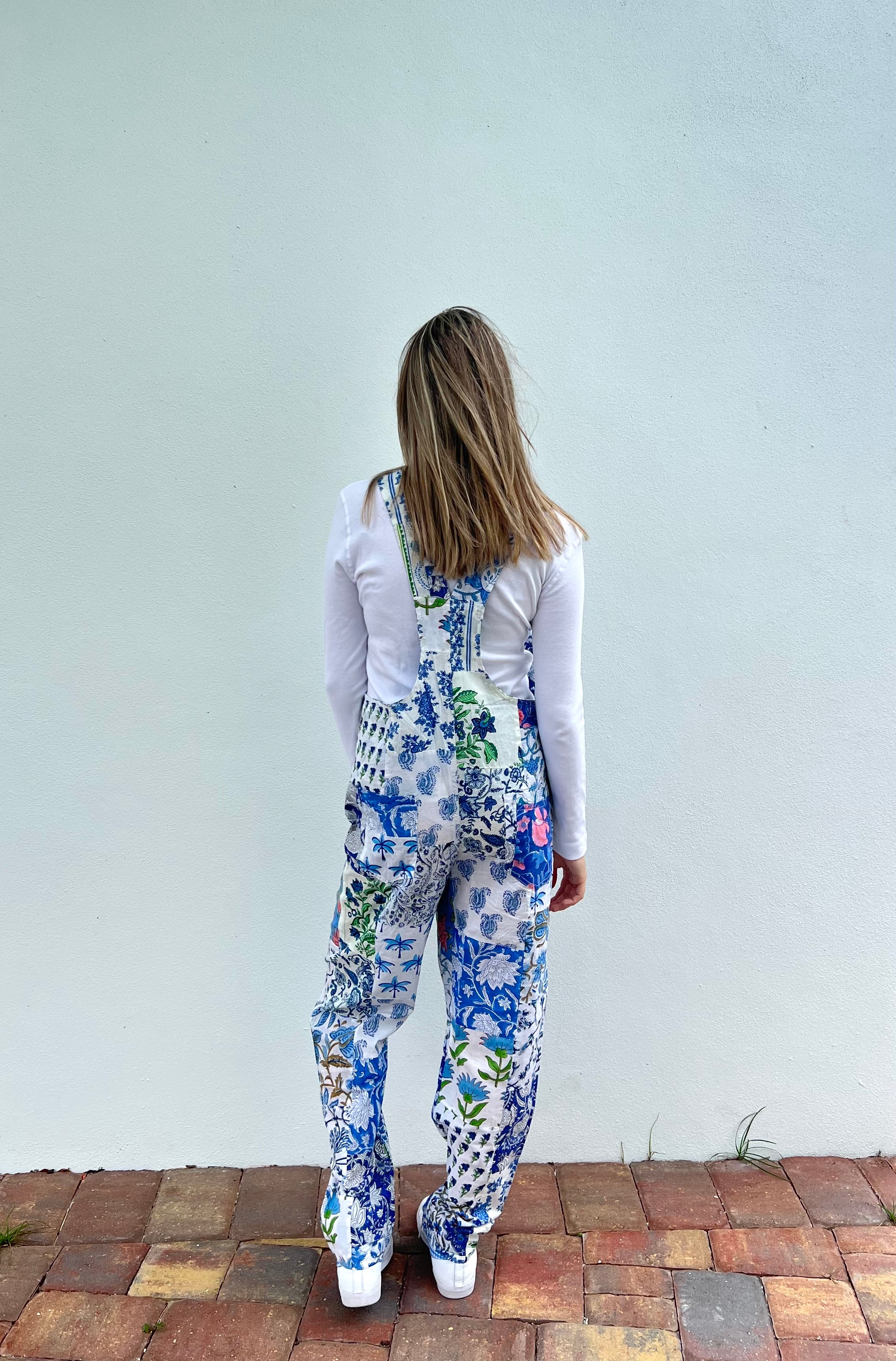 Overalls | Patchwork | Blue image 2