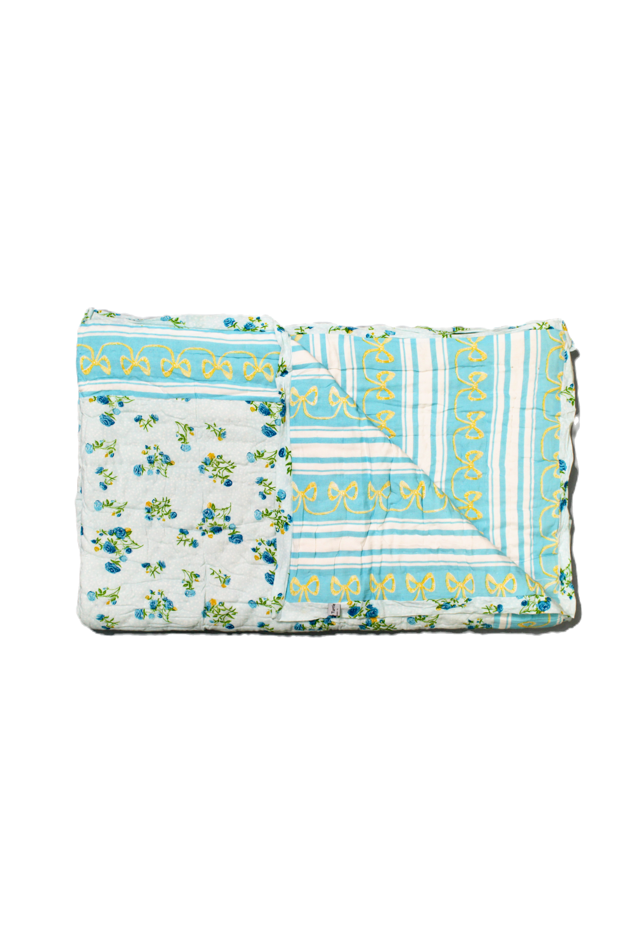 Bedding | Roses and Ribbons | Blue/White image 1