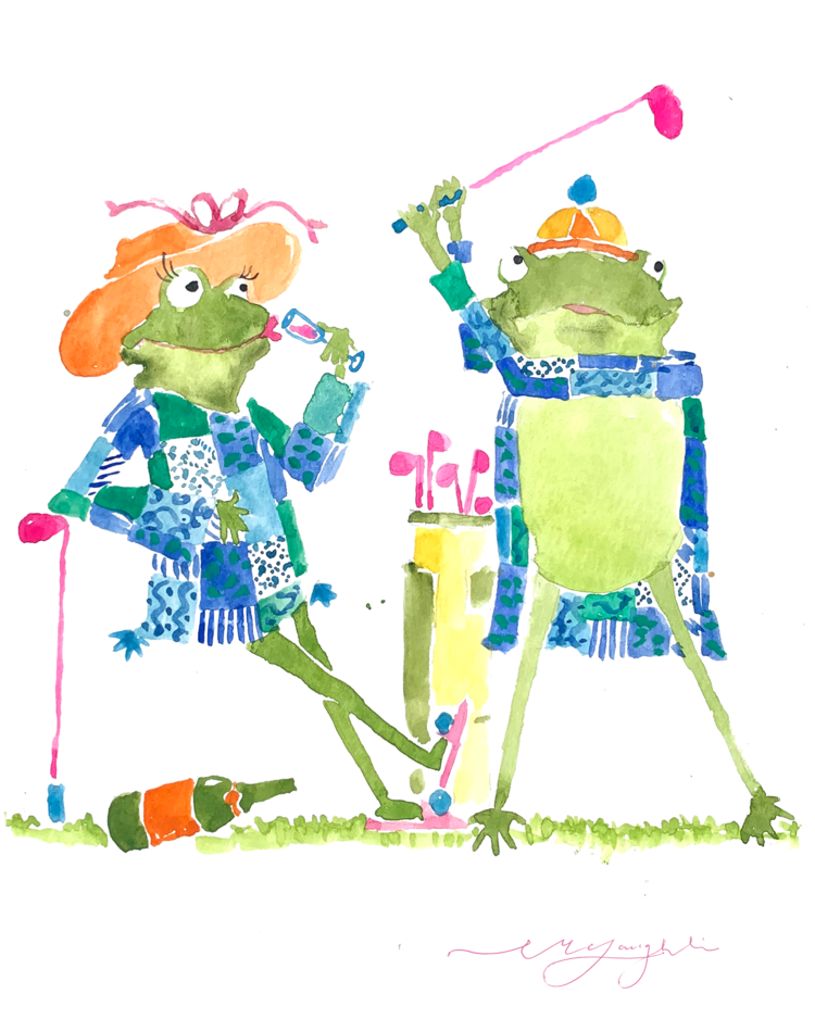 Print | Fore! | Cricket and Cooper image 0