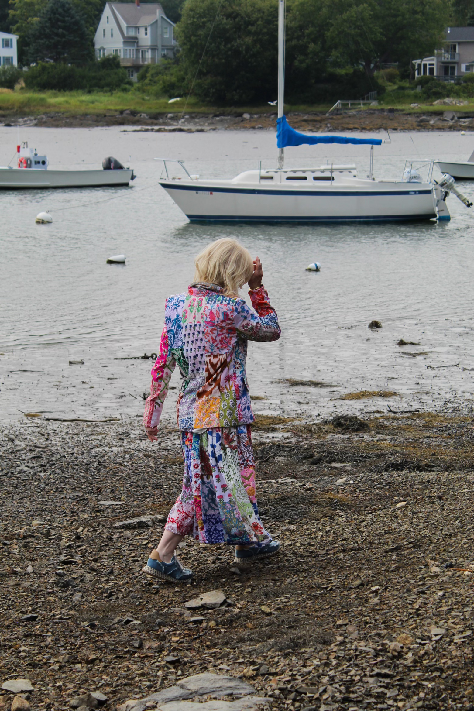 Patchwork Blazer | Multi image 1