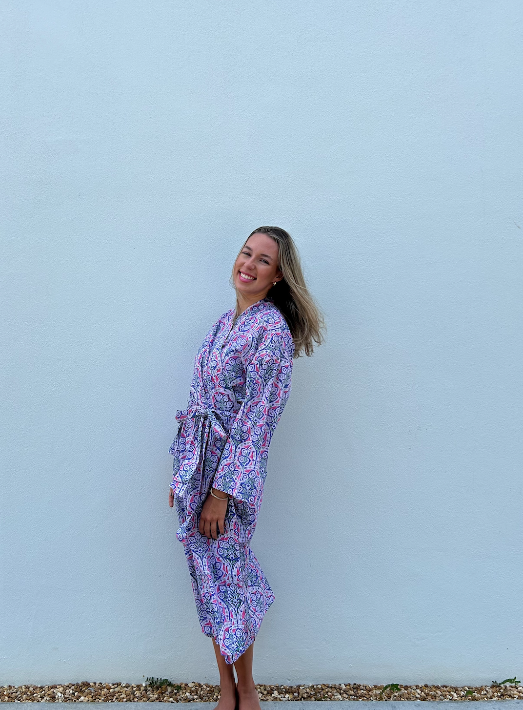 Long Kimono with Belt | Soyba image 2