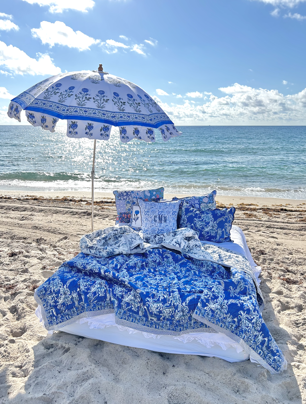 Pillow Sham | Jungle Toile | Navy | Assorted Sizes image 5