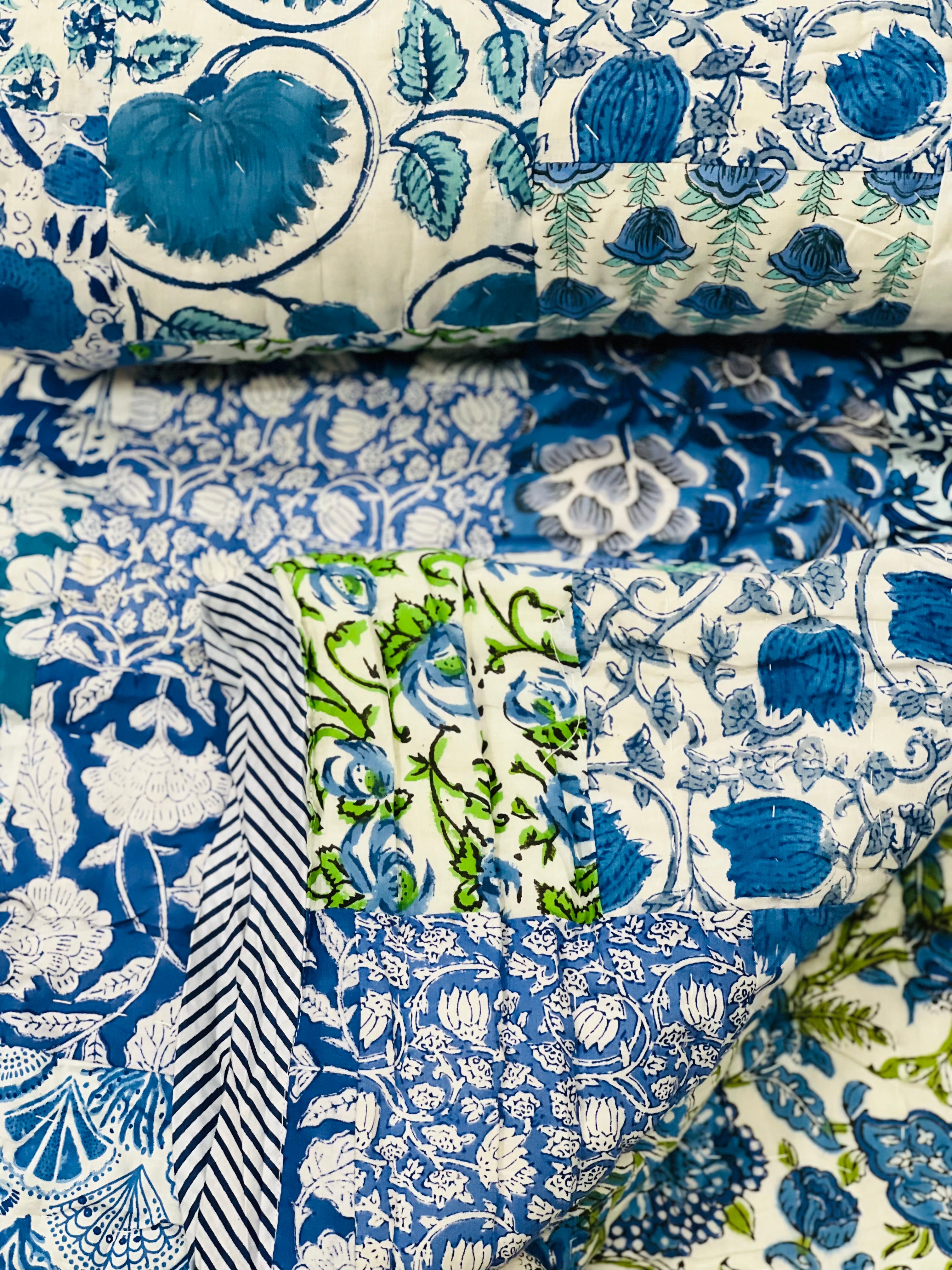 Bedding | Patchwork | Blue image 4