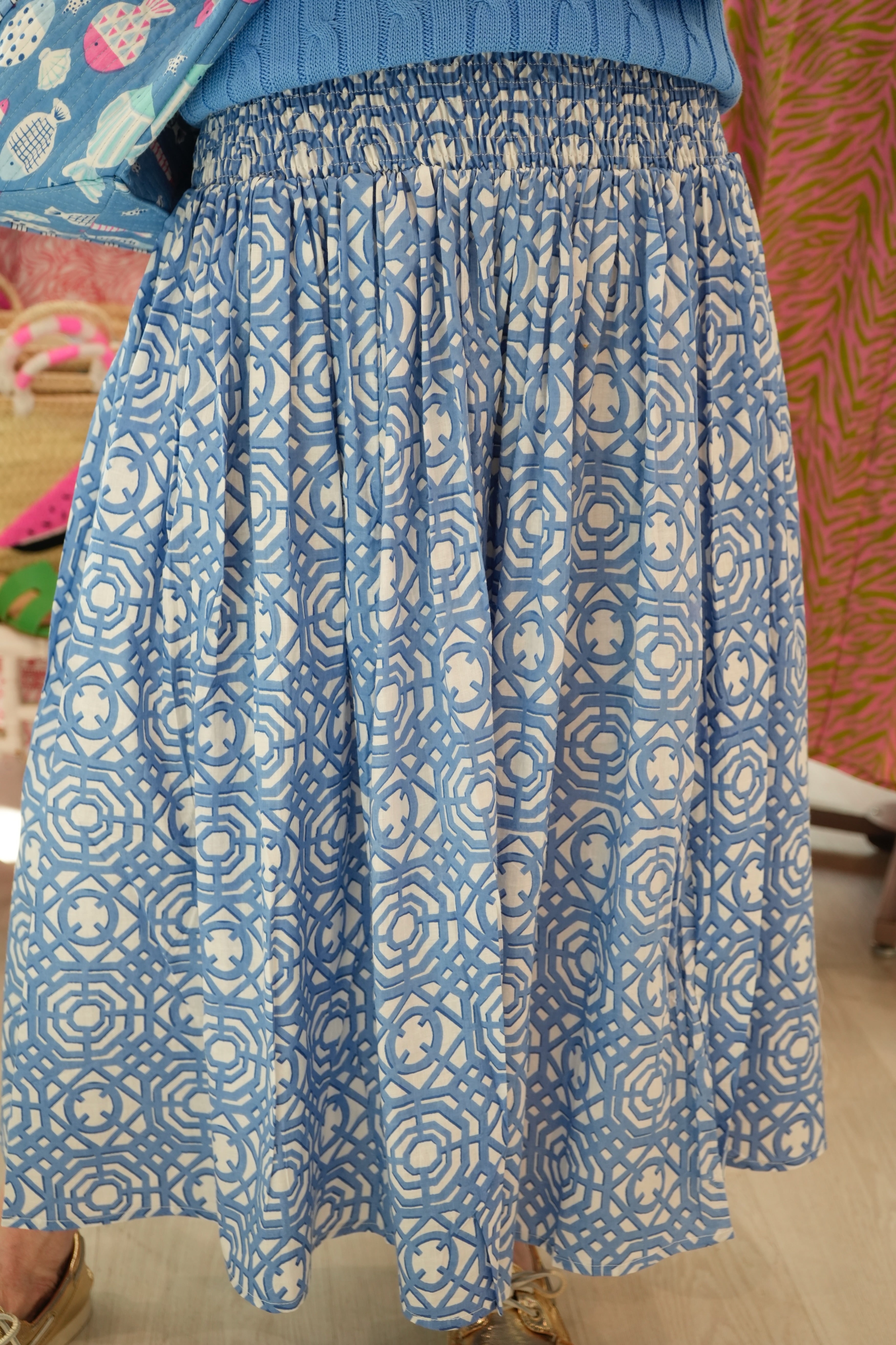 Long Every Day Skirt | Lattice | Various Colors