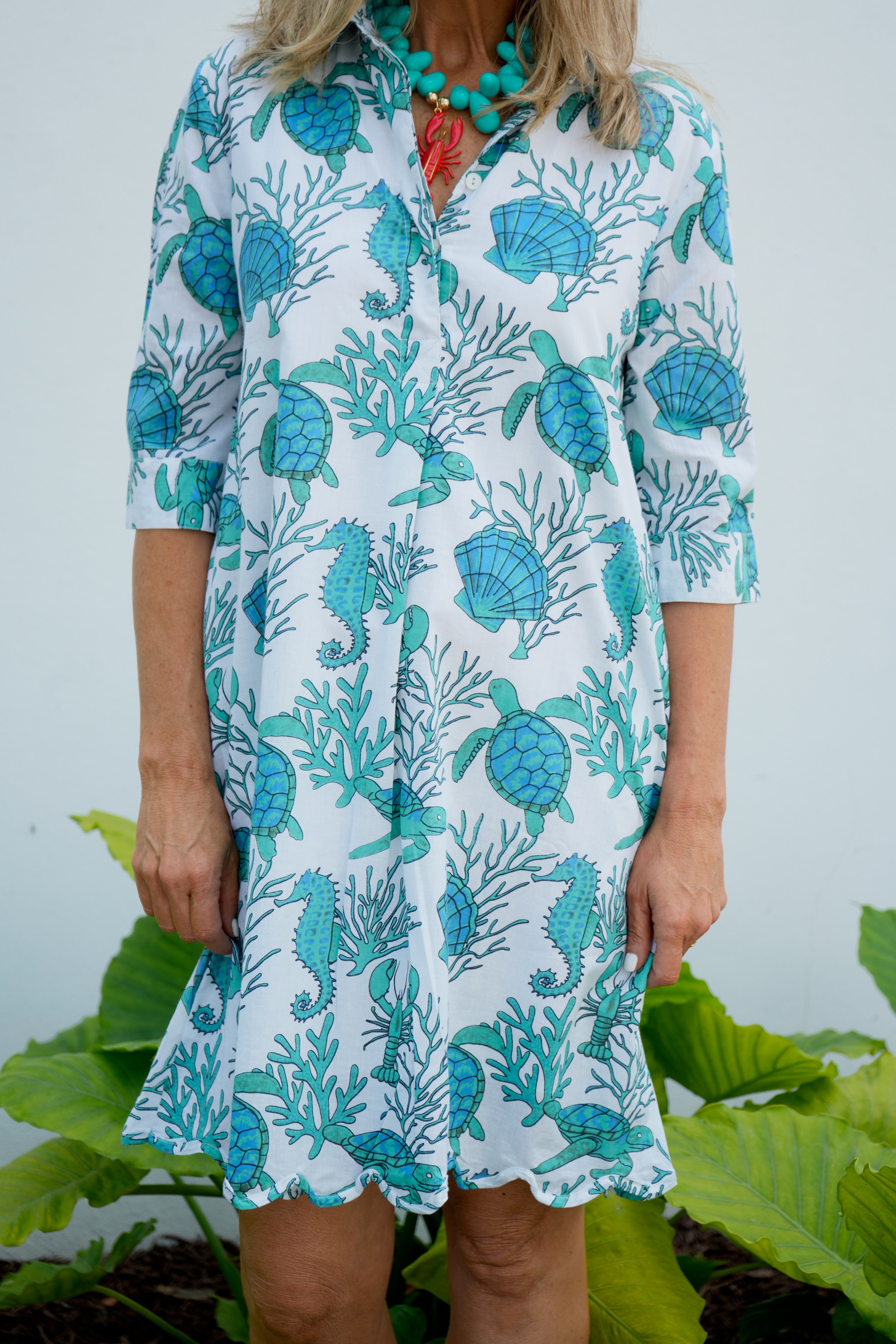 Vestido Delray | Jardinería | Rosa