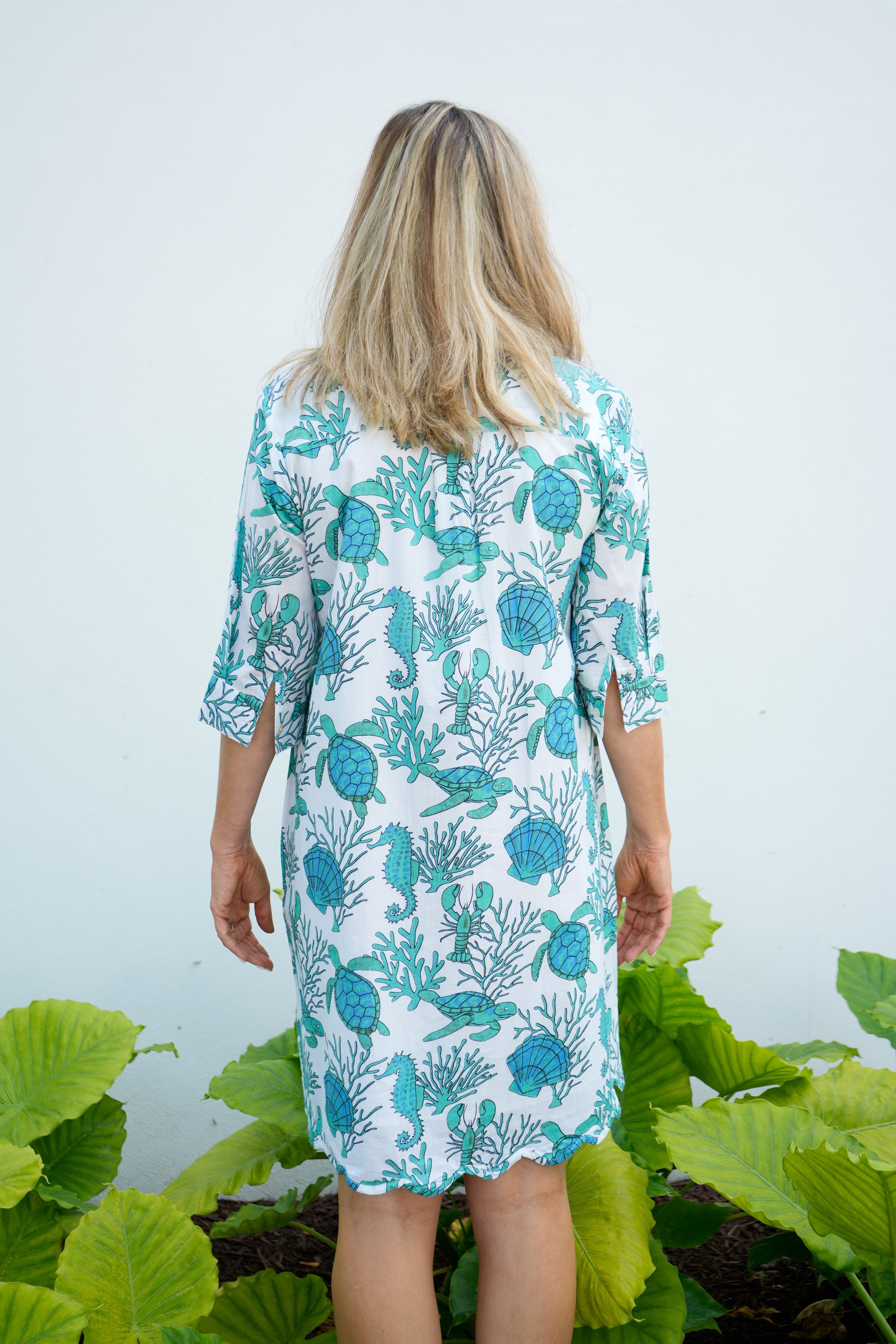 Vestido Delray | Jardinería | Rosa