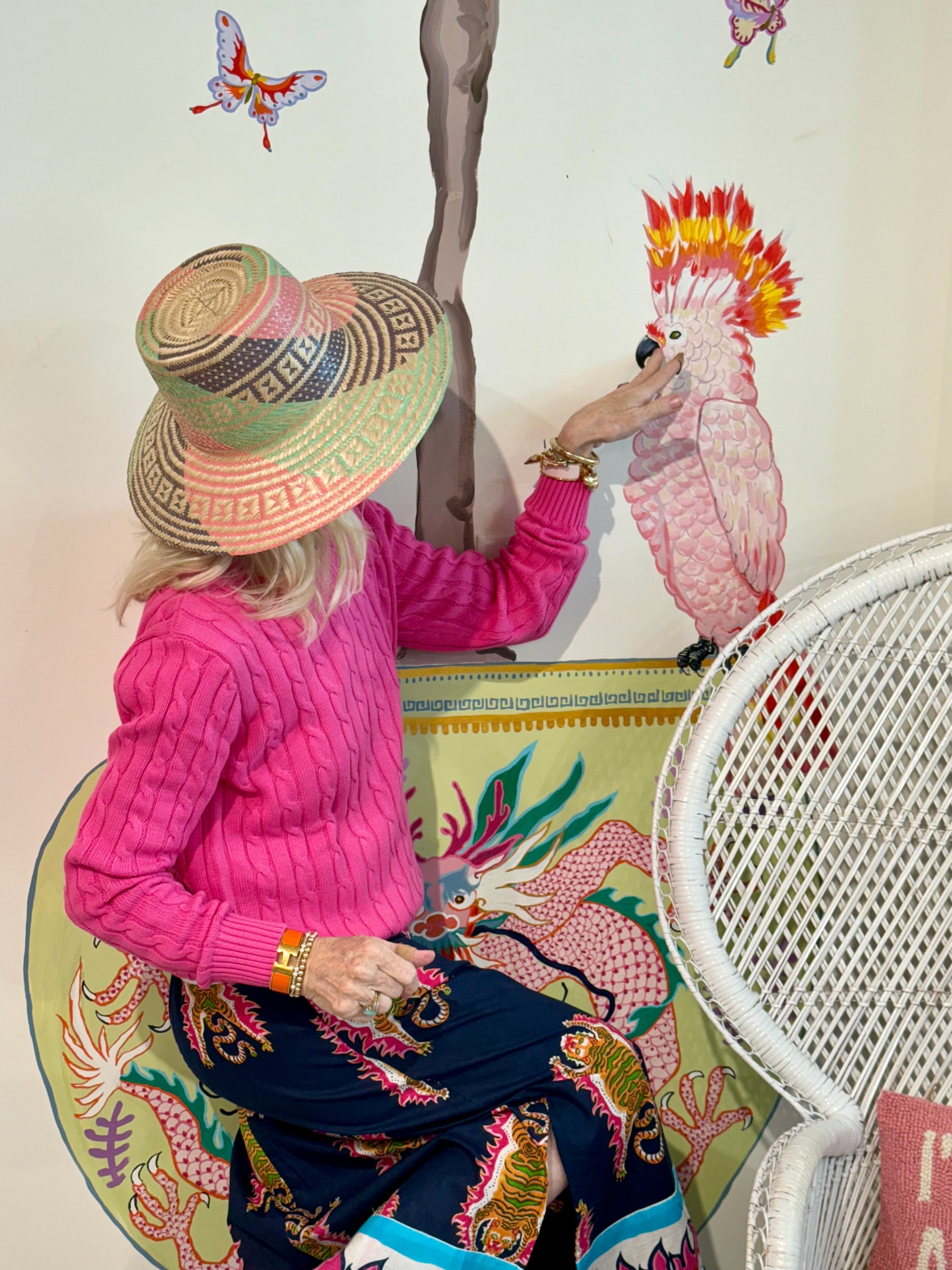 Side Slit Skirt | Tibetan Tiger | Navy