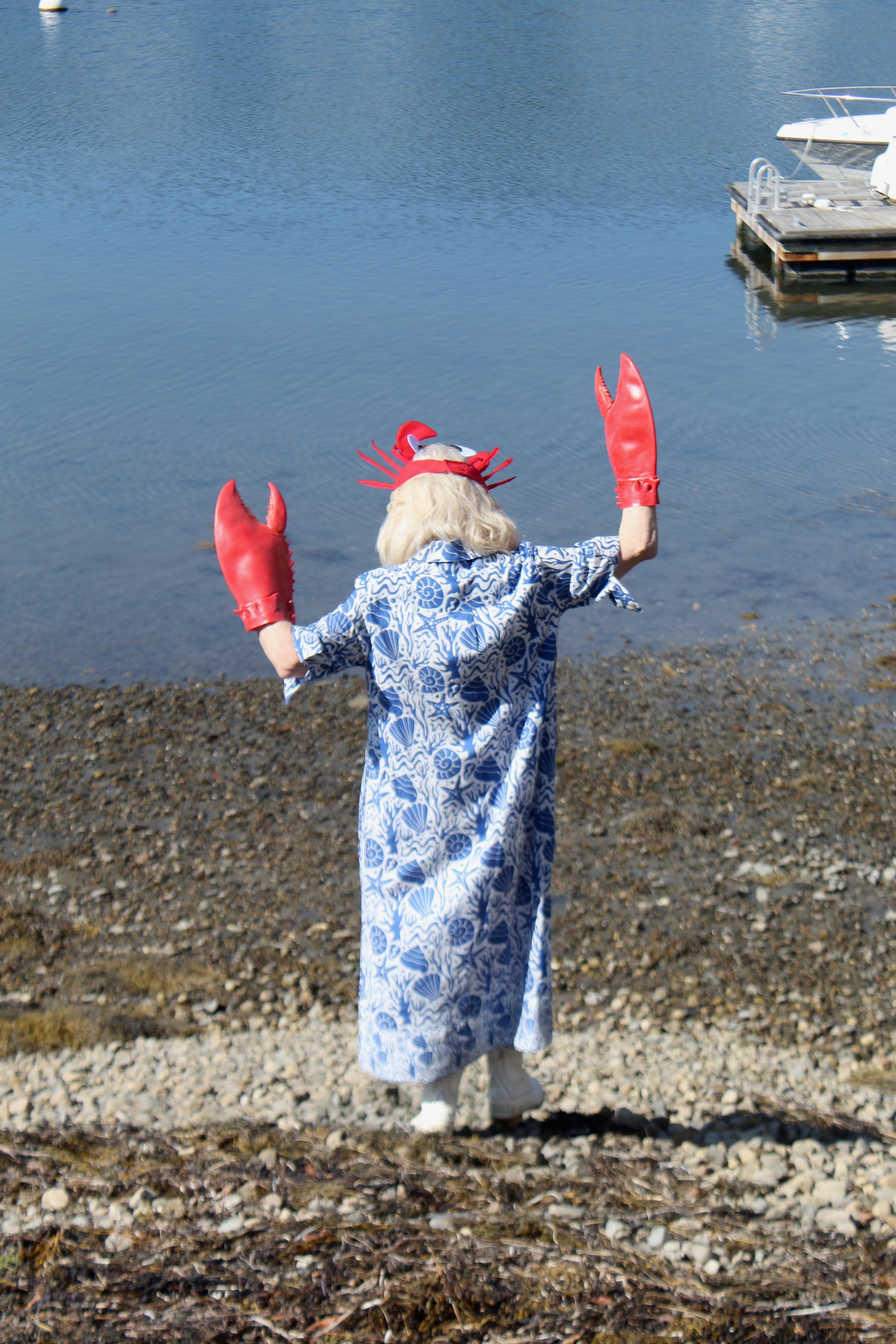 Molly Dress | Sealife | Periwinkle