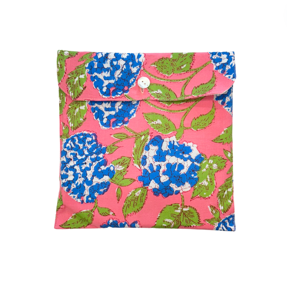 Long Kimono with Belt | Summer Hydrangea image 0