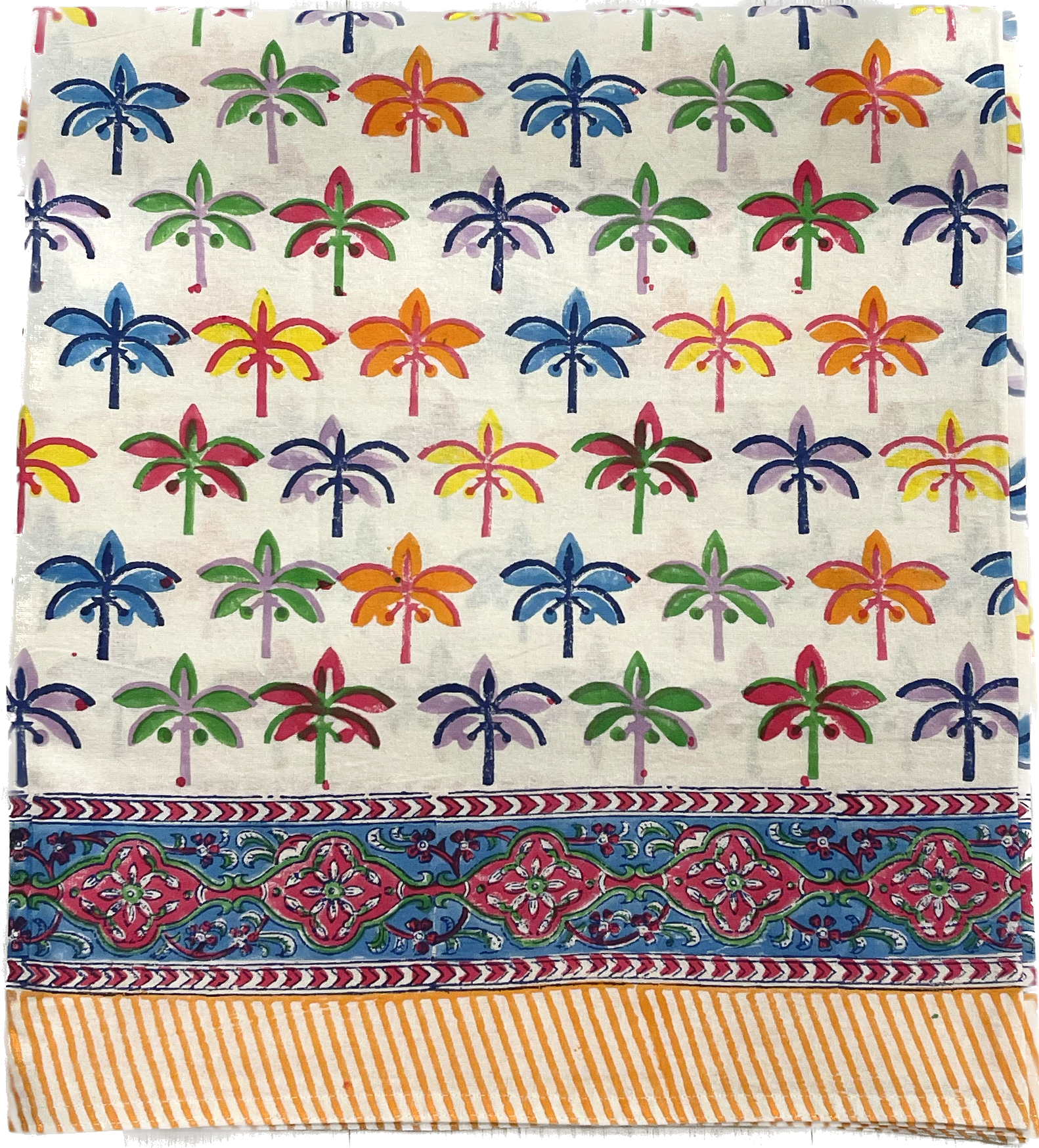 Tablecloth | Whimsical Palm | Multi | Assorted Sizes image 0