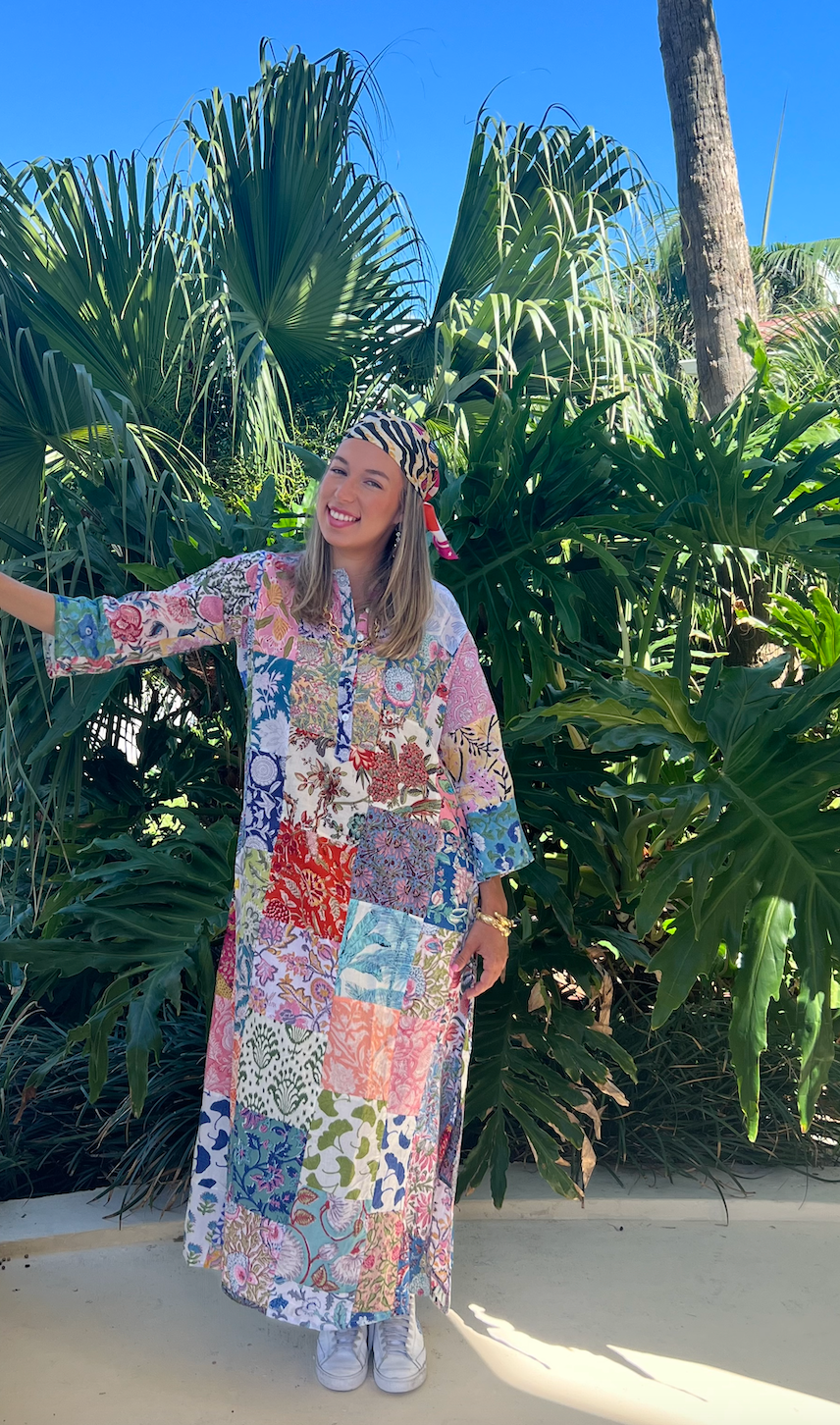 Long Kurta | Patchwork | Multi image 0