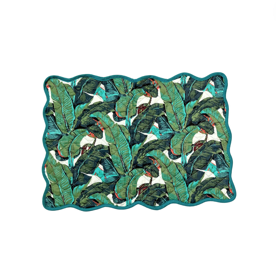 Quilted Placemat | Palm Print image 0