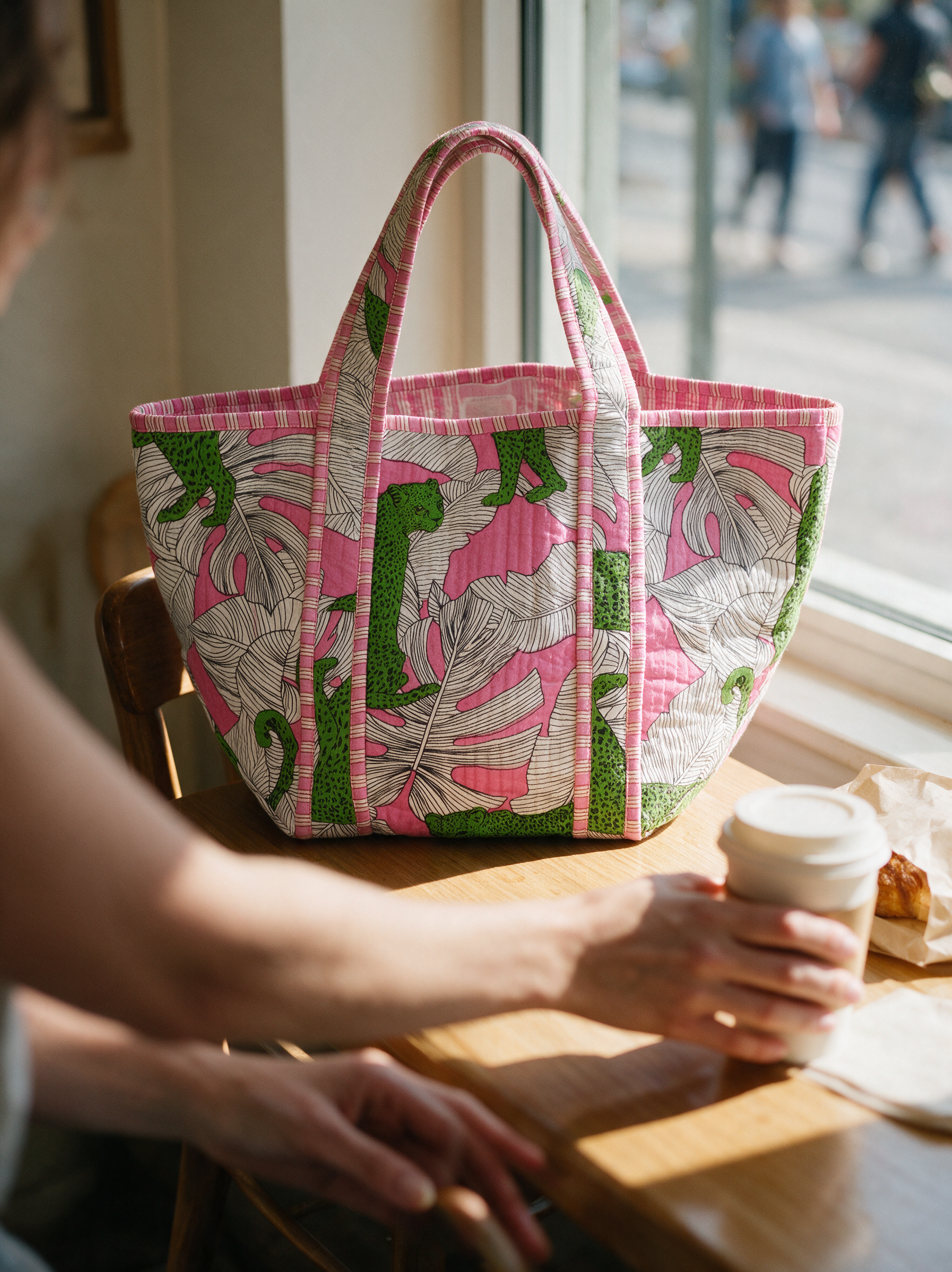Large Tote | Jungle Jag | Various Colors