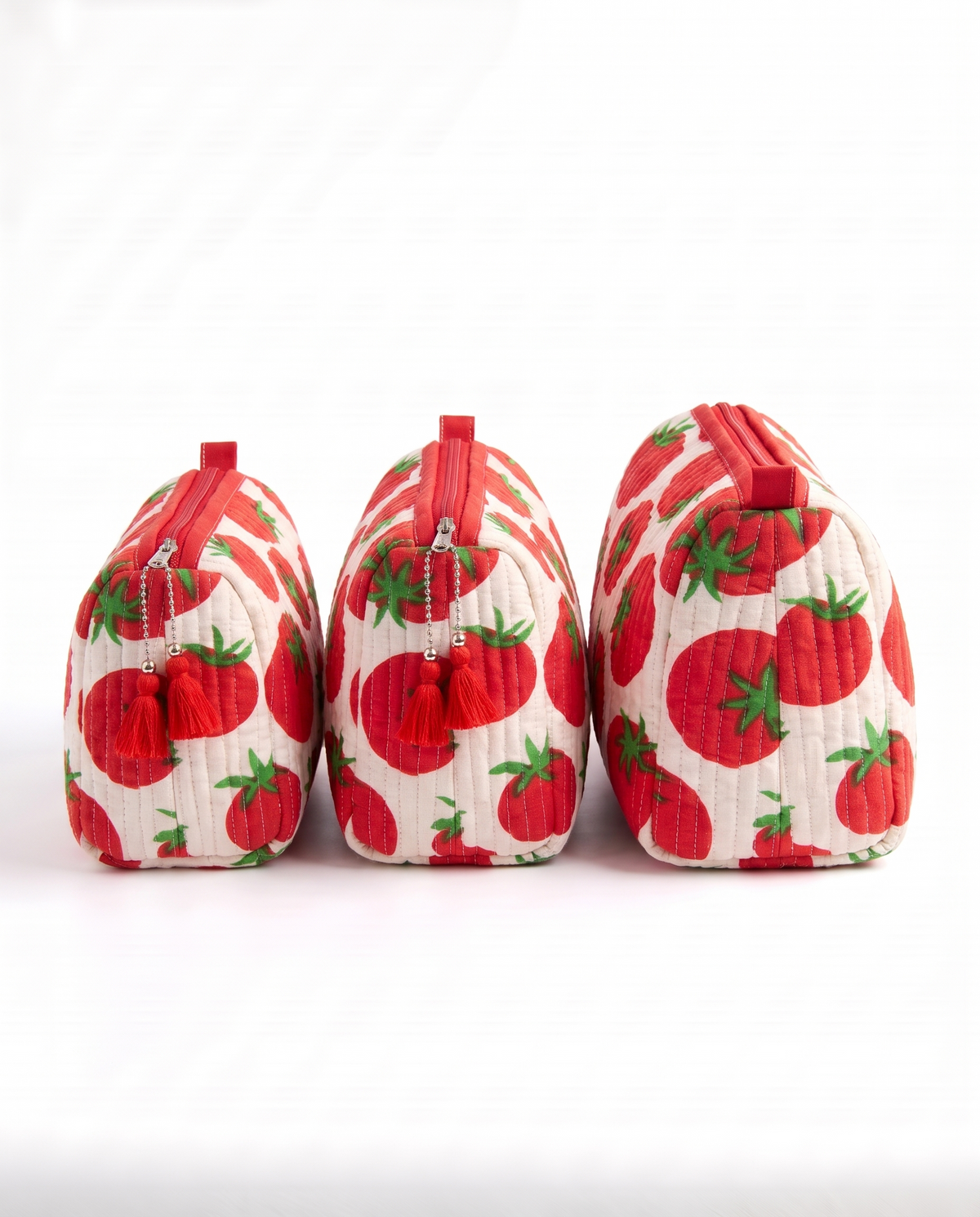 Quilted Cosmetic Bags | Tomatos